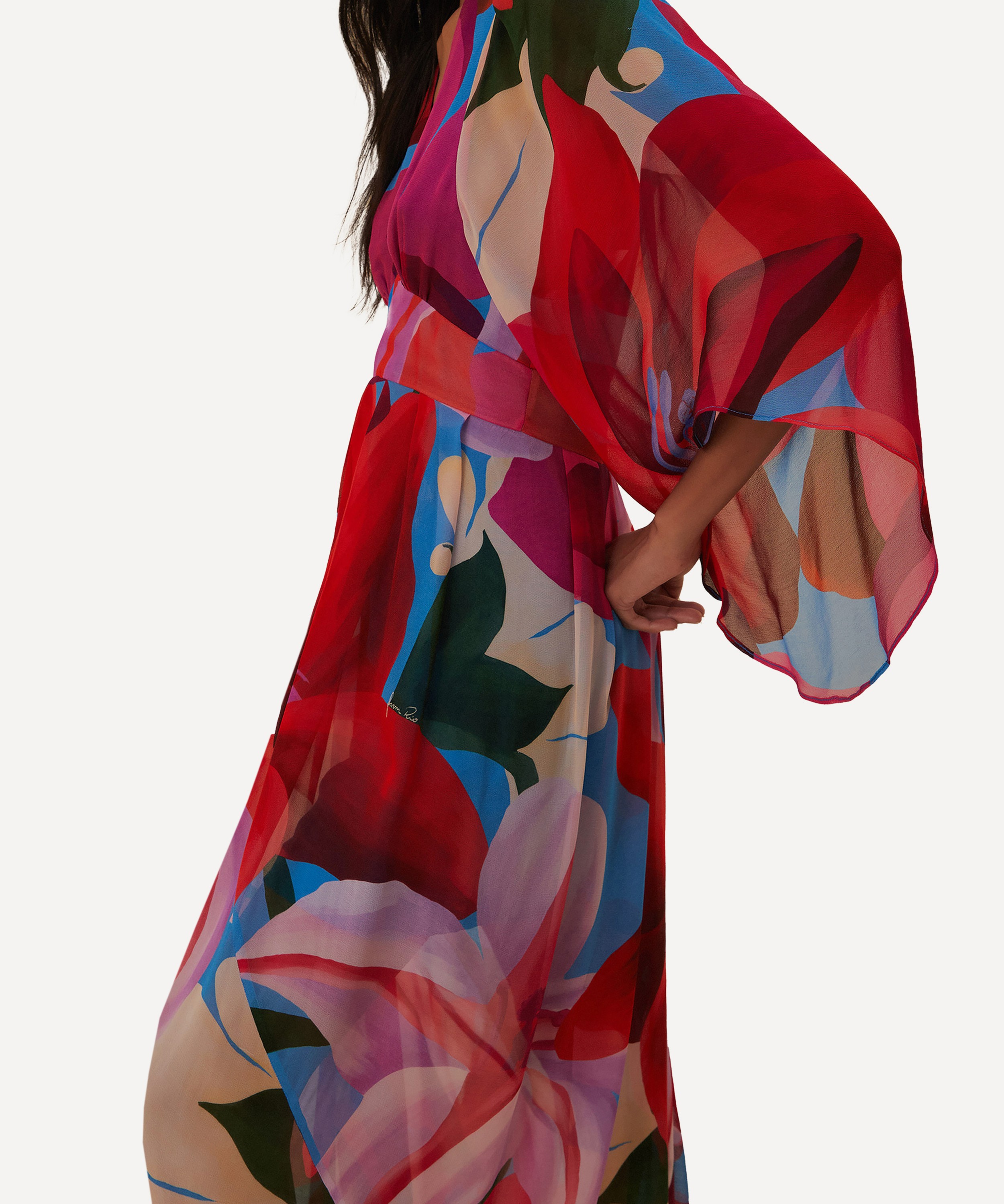Farm Rio BLOOMING FLORAL MAXI DRESS - Maxi dress - multicoloured