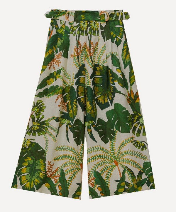 FARM Rio - Tropical Forest Off-White Trousers