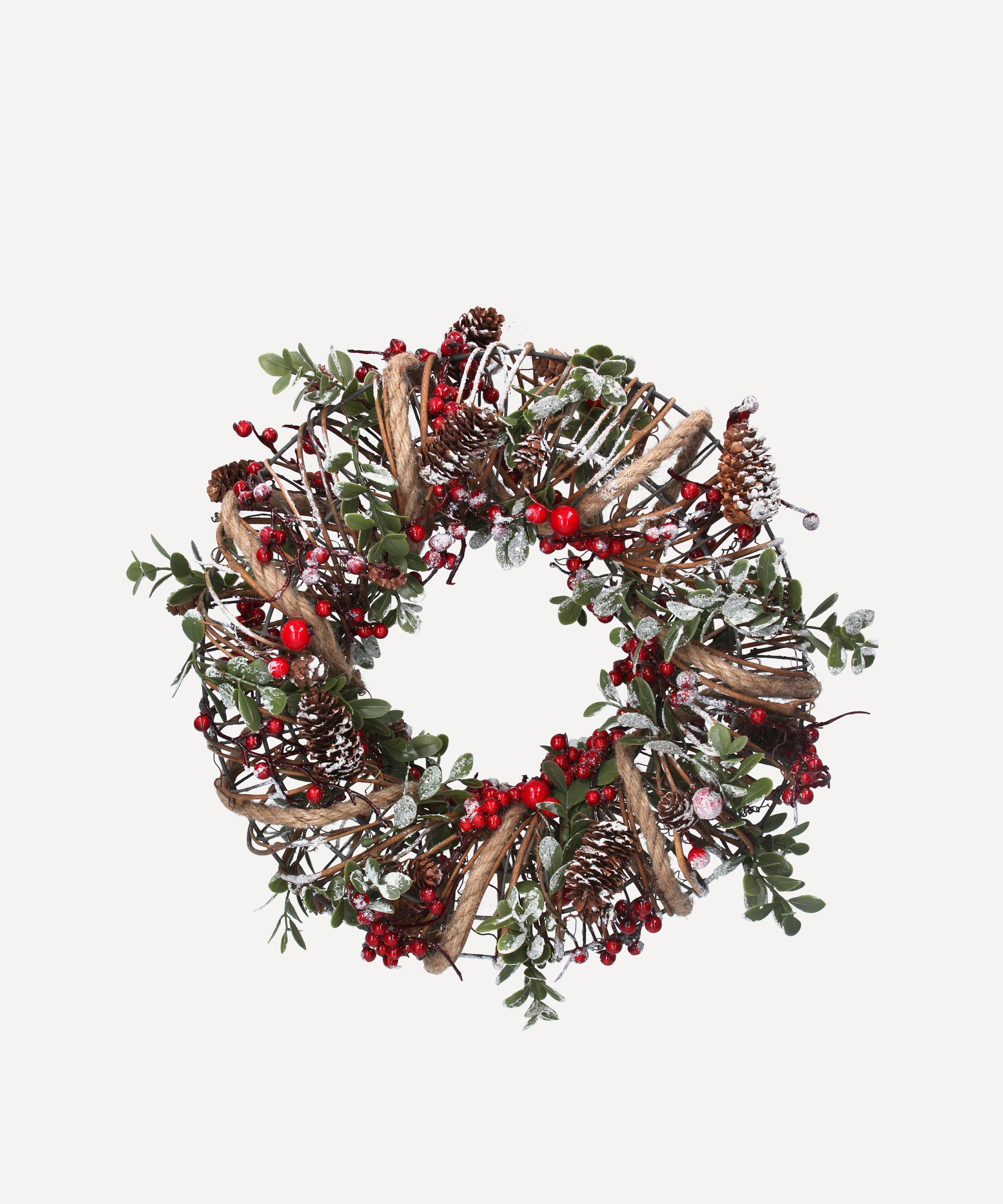 Christmas - Decorative Holly Wreath image number 0