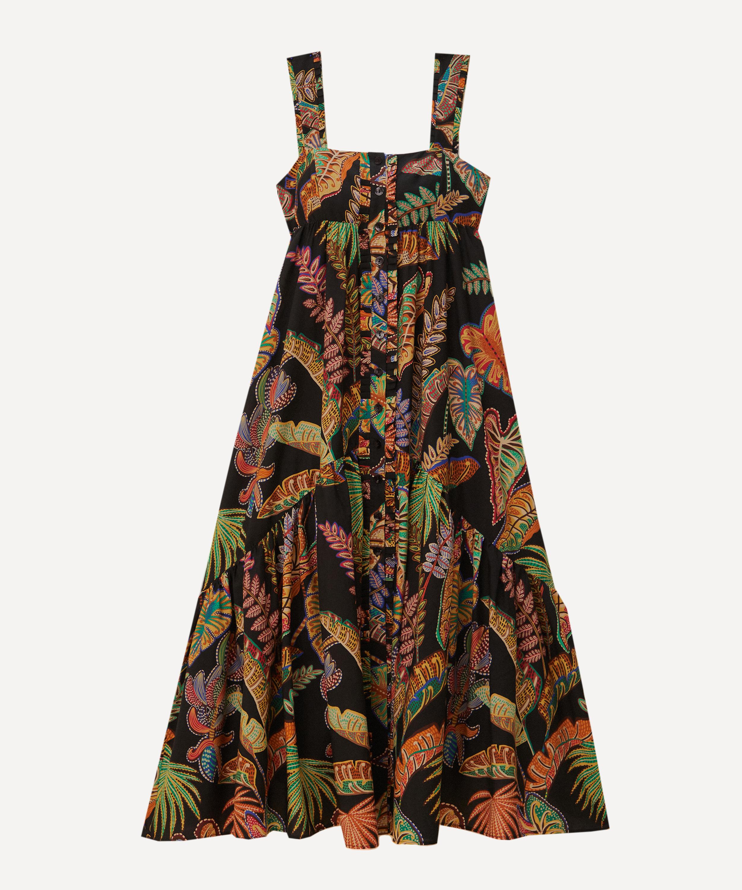 FARM Rio - Cool Foliage Sleeveless Maxi Dress image number 0