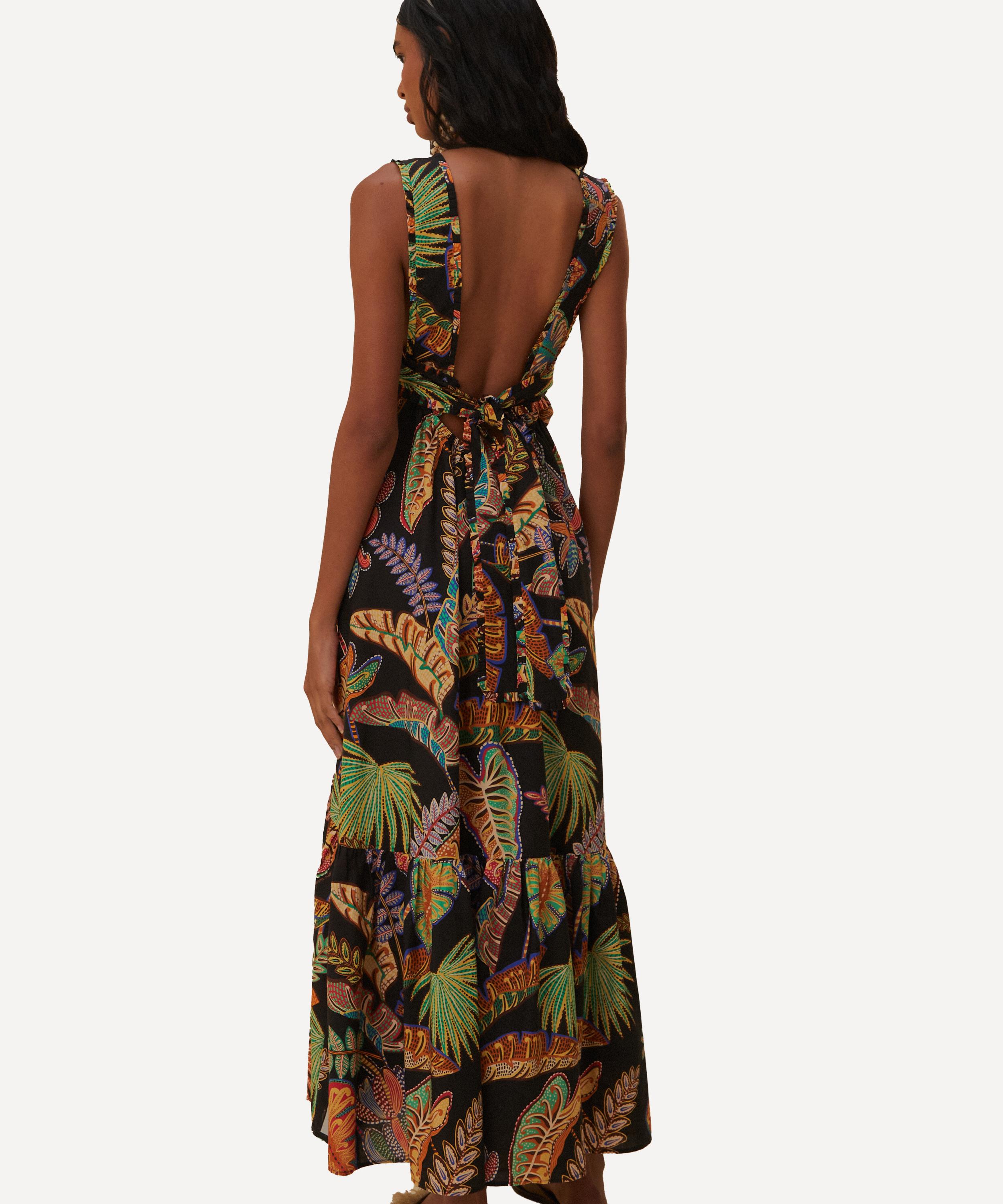 FARM Rio - Cool Foliage Sleeveless Maxi Dress image number 2