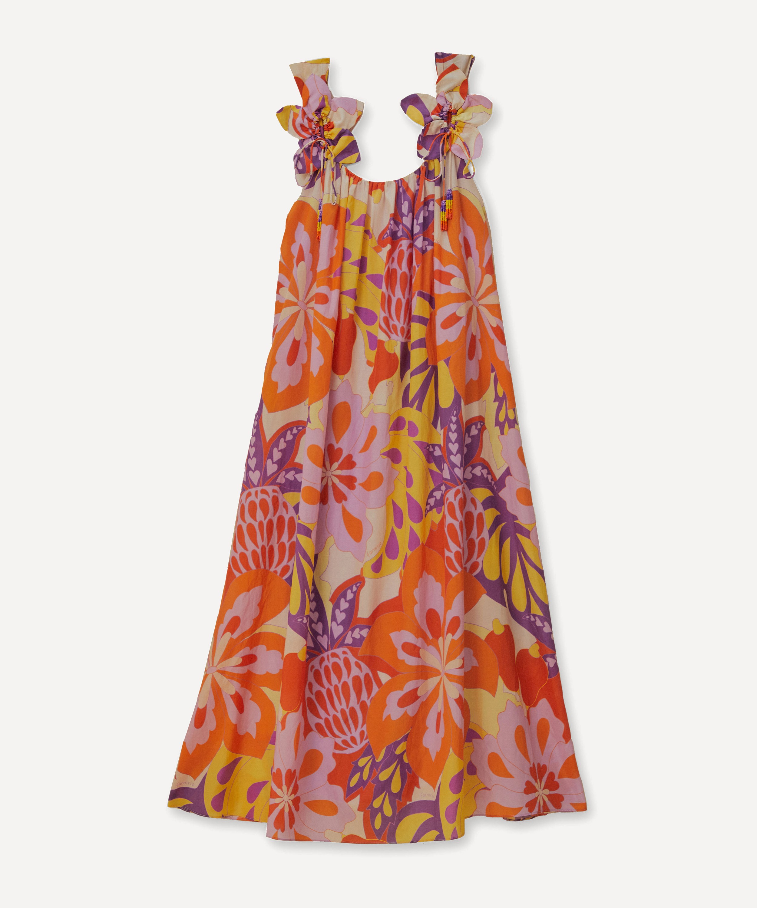 FARM Rio - Lee Floral Sleeveless Maxi Dress image number 0