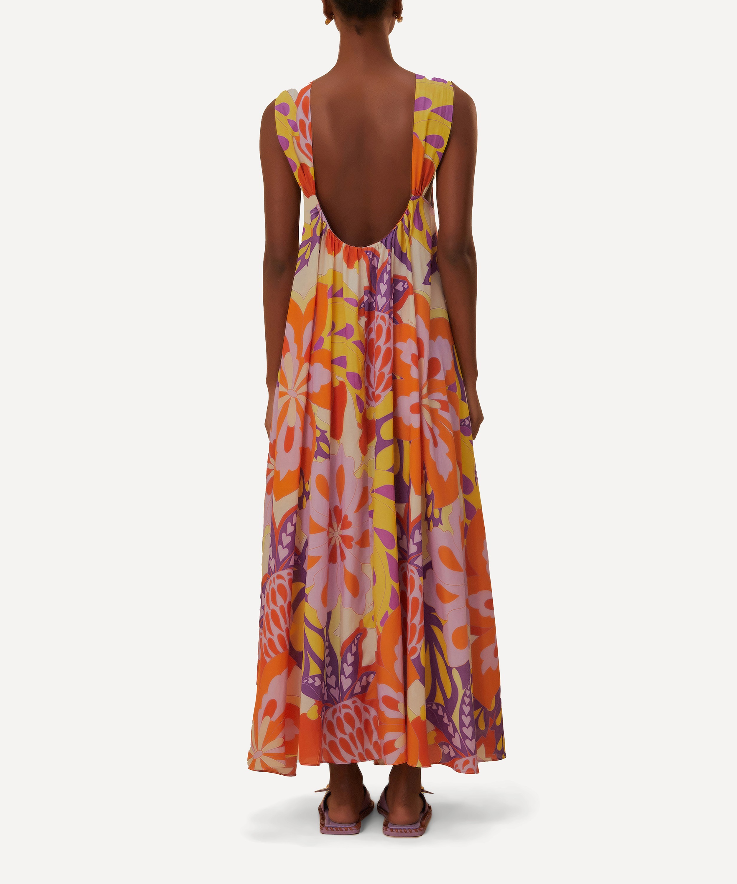 FARM Rio - Lee Floral Sleeveless Maxi Dress image number 2