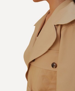 FARM Rio - Pockets Over Nude Trench Coat image number 3