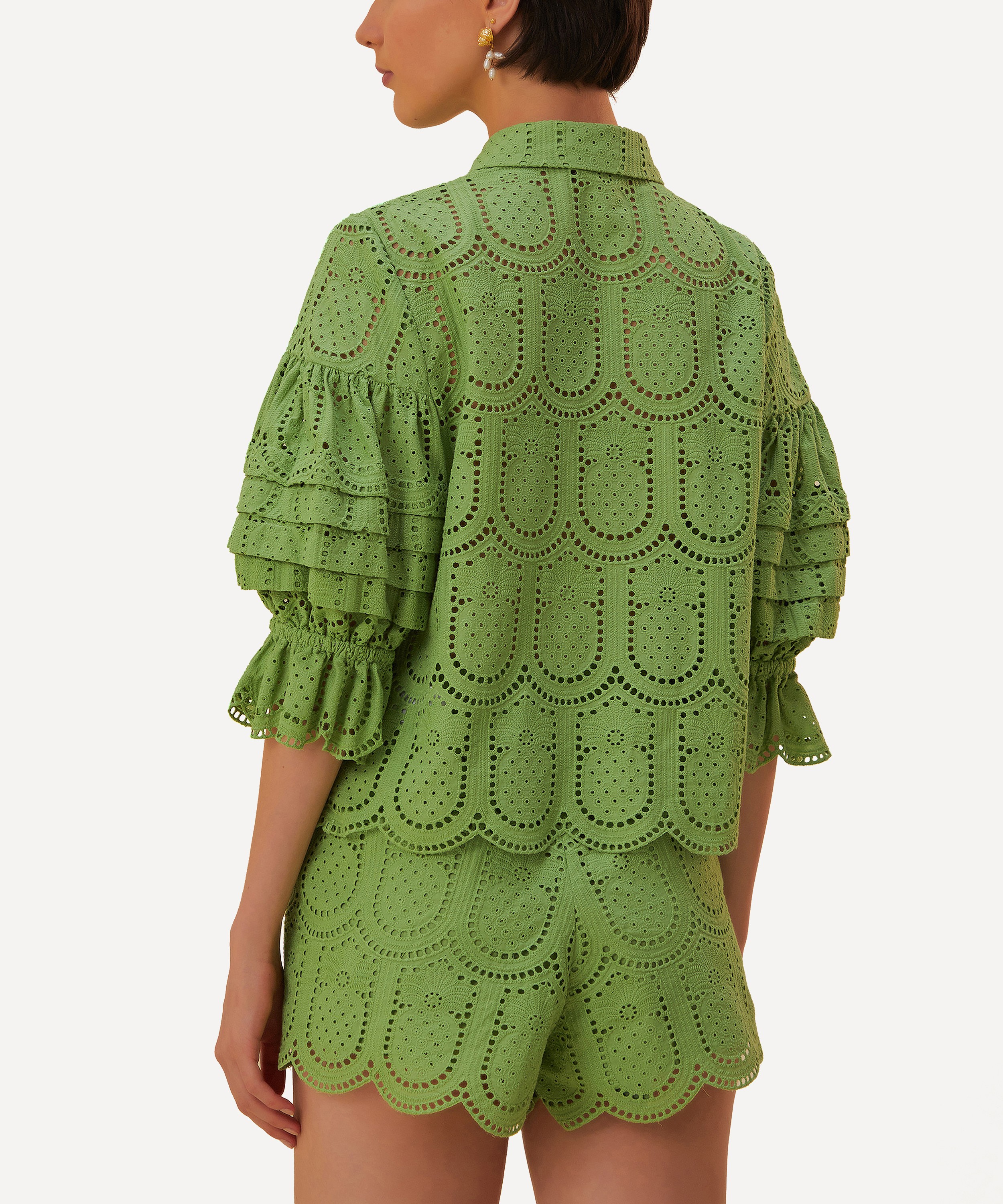 FARM Rio - Pineapple Eyelet Blouse image number 2