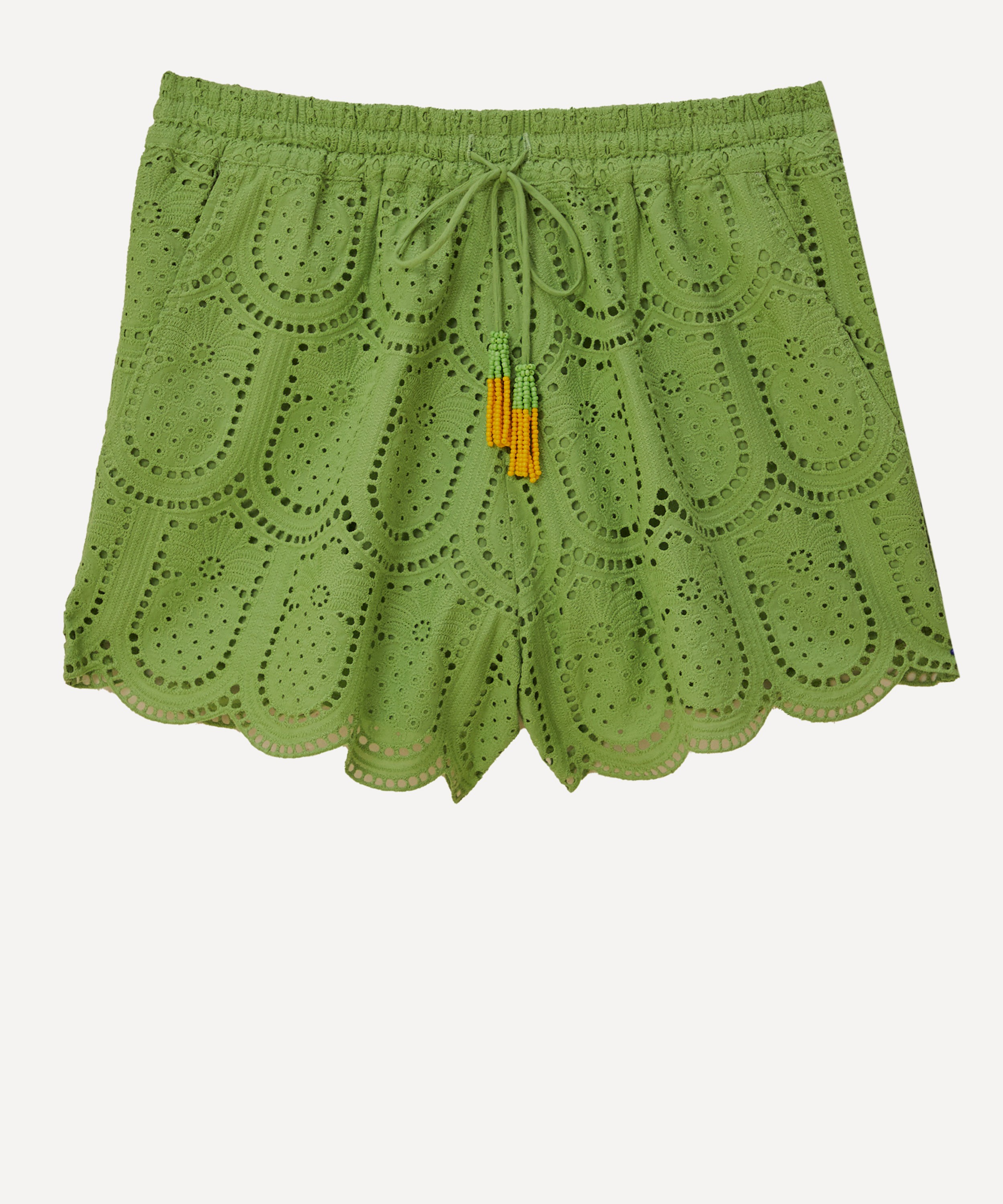 FARM Rio - Pineapple Eyelet Shorts image number 0