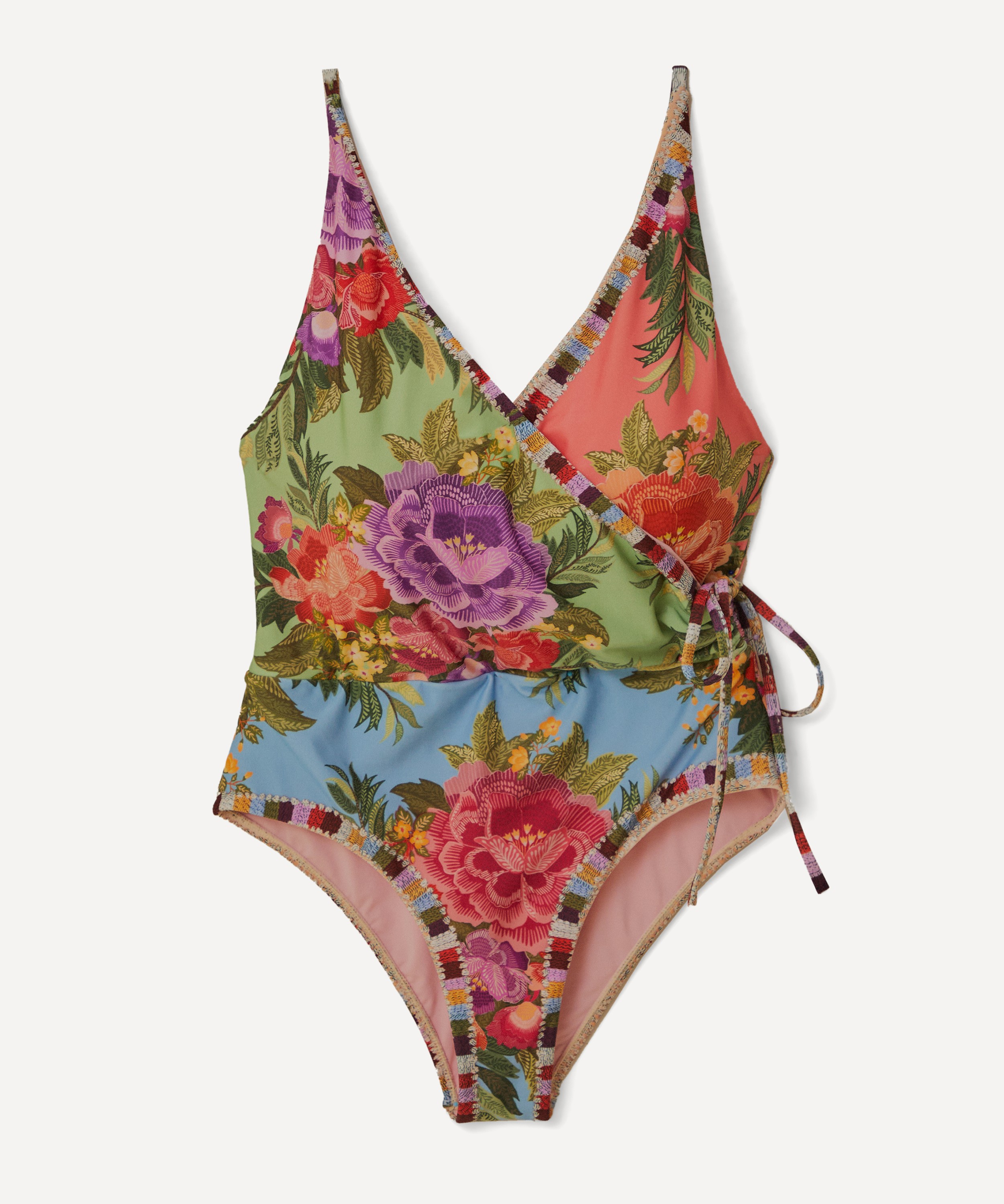 FARM Rio - Flower Scarves Swimsuit