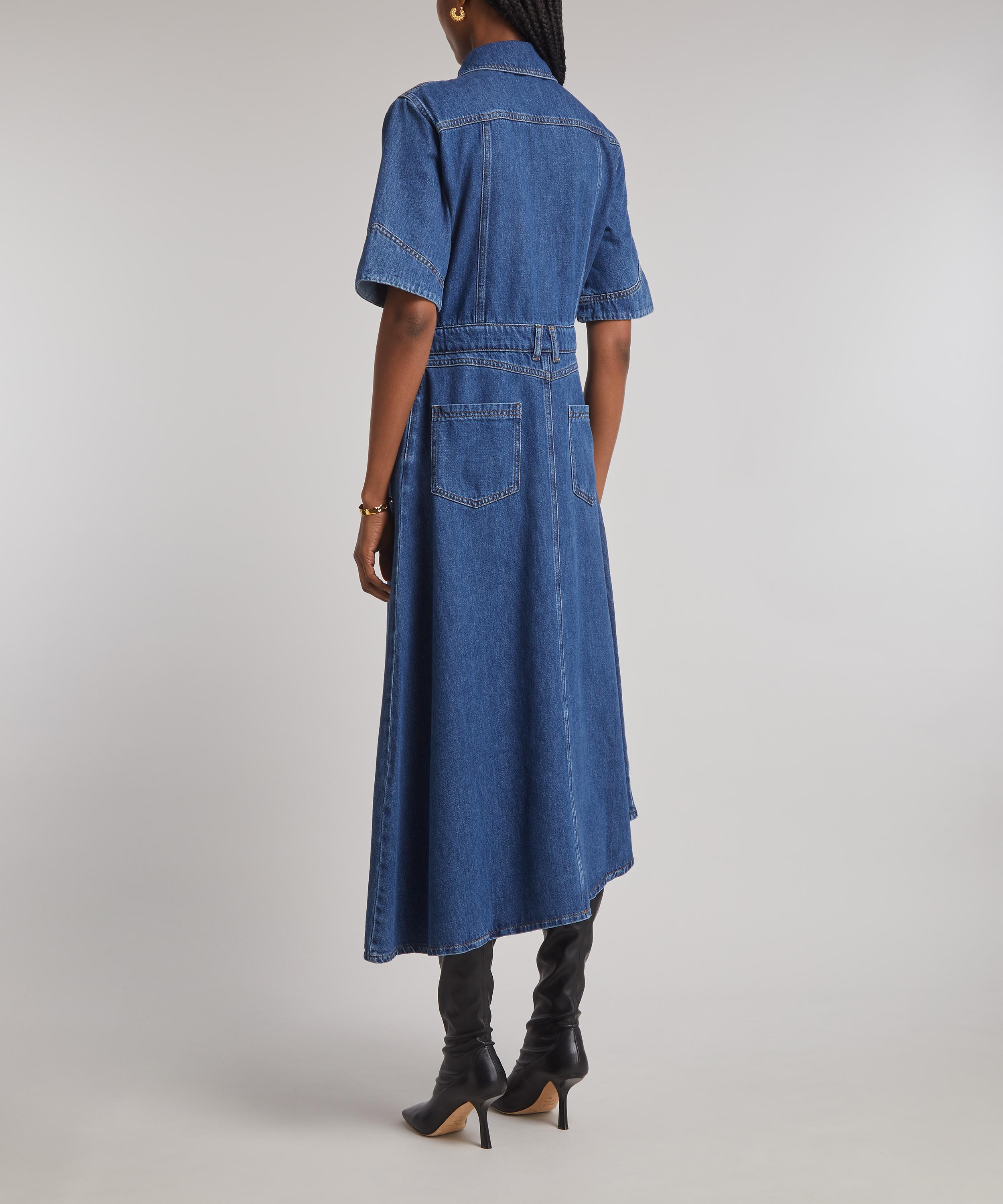 Aligne - Mateo Asymmetric Denim Dress image number 3