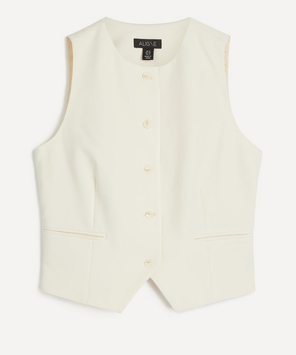 Aligne - Mitch High Neck Waistcoat image number null