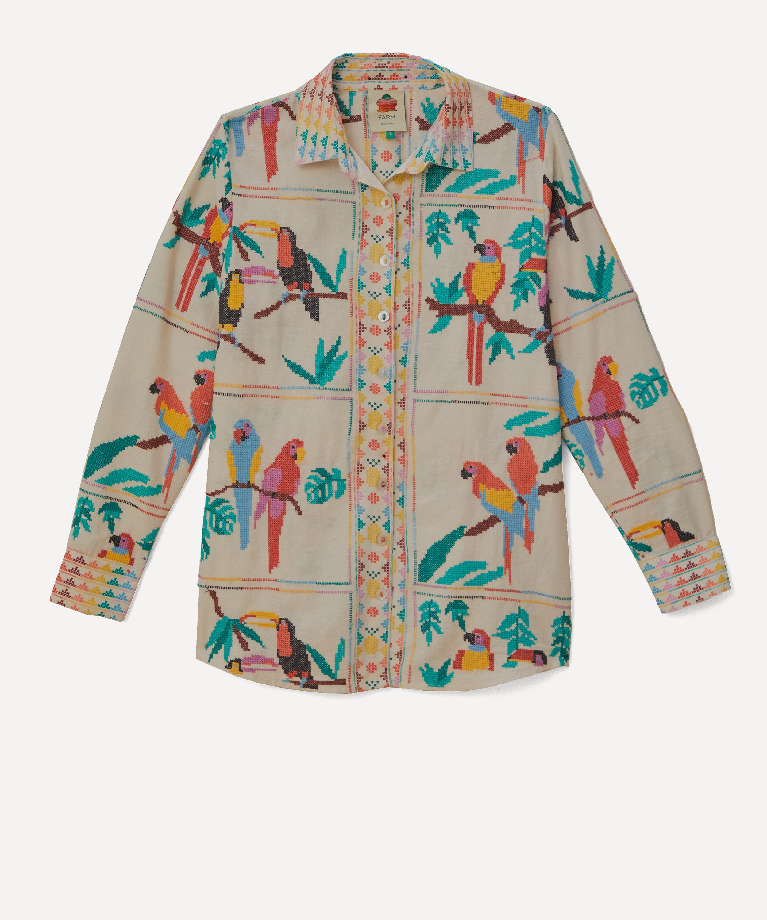FARM Rio - Tropical Stitch Long Sleeve Shirt image number 0