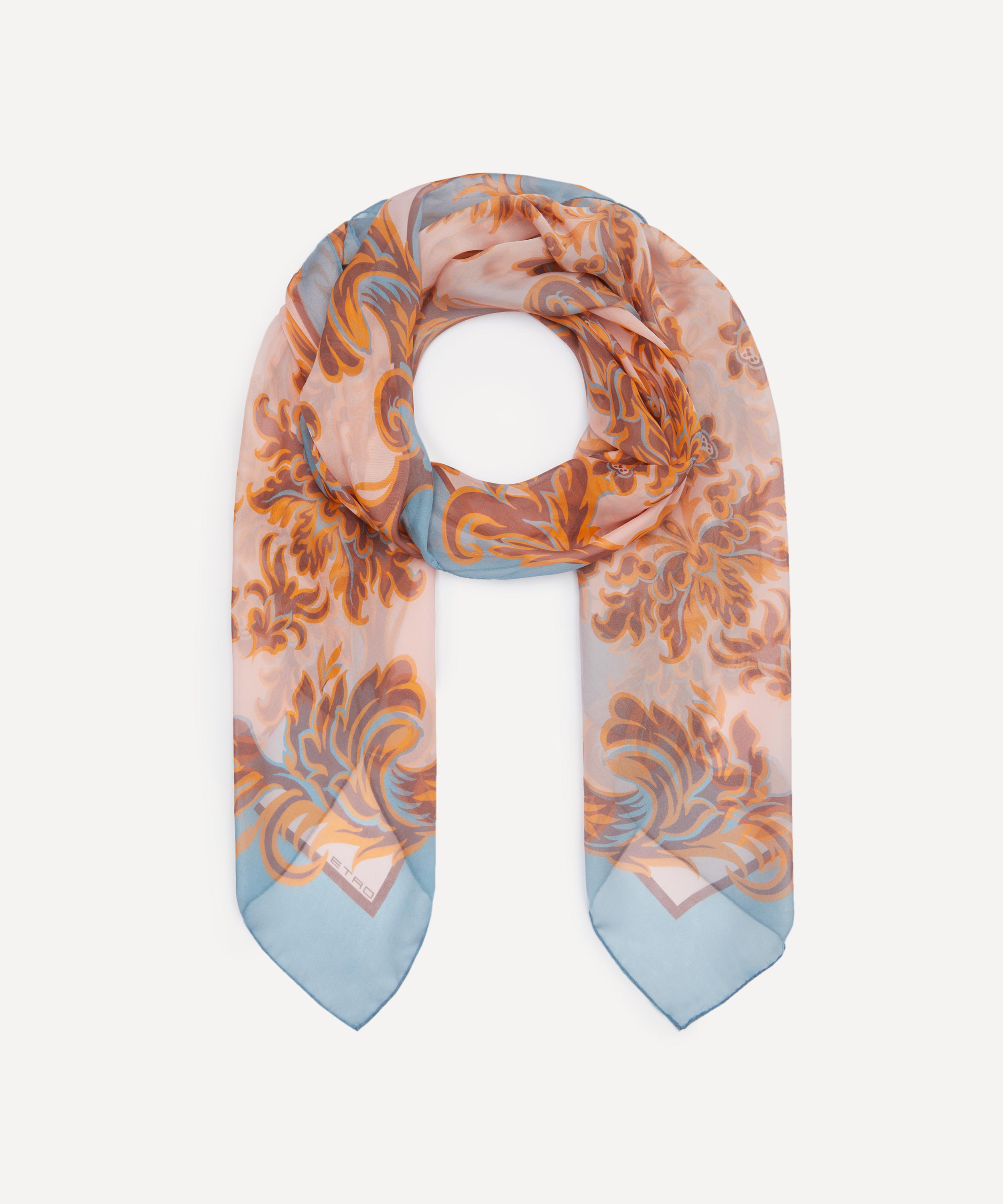 Etro - Venus Print Silk Scarf image number 0