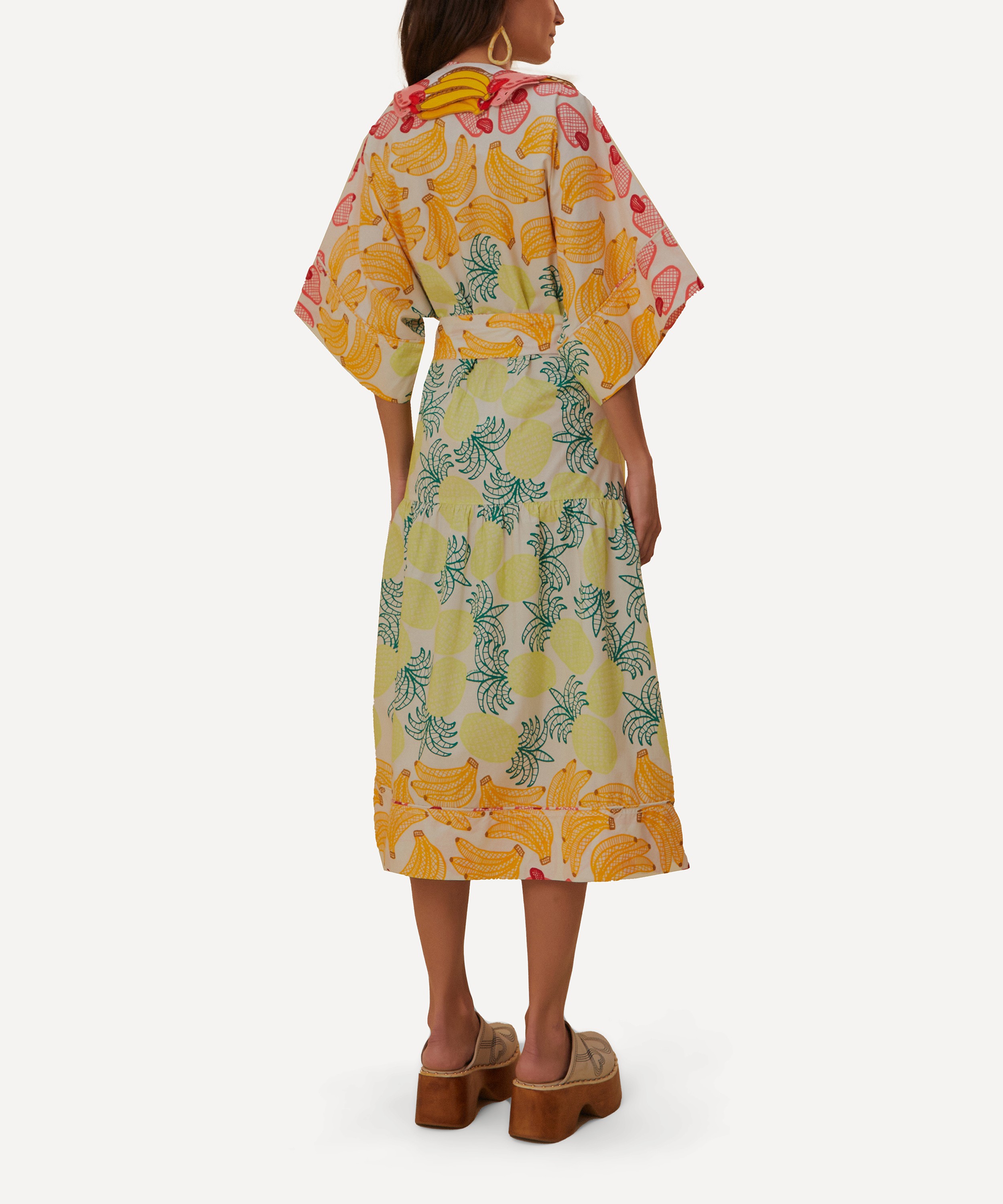 FARM Rio - Tropical Fruits Midi Dress image number 1