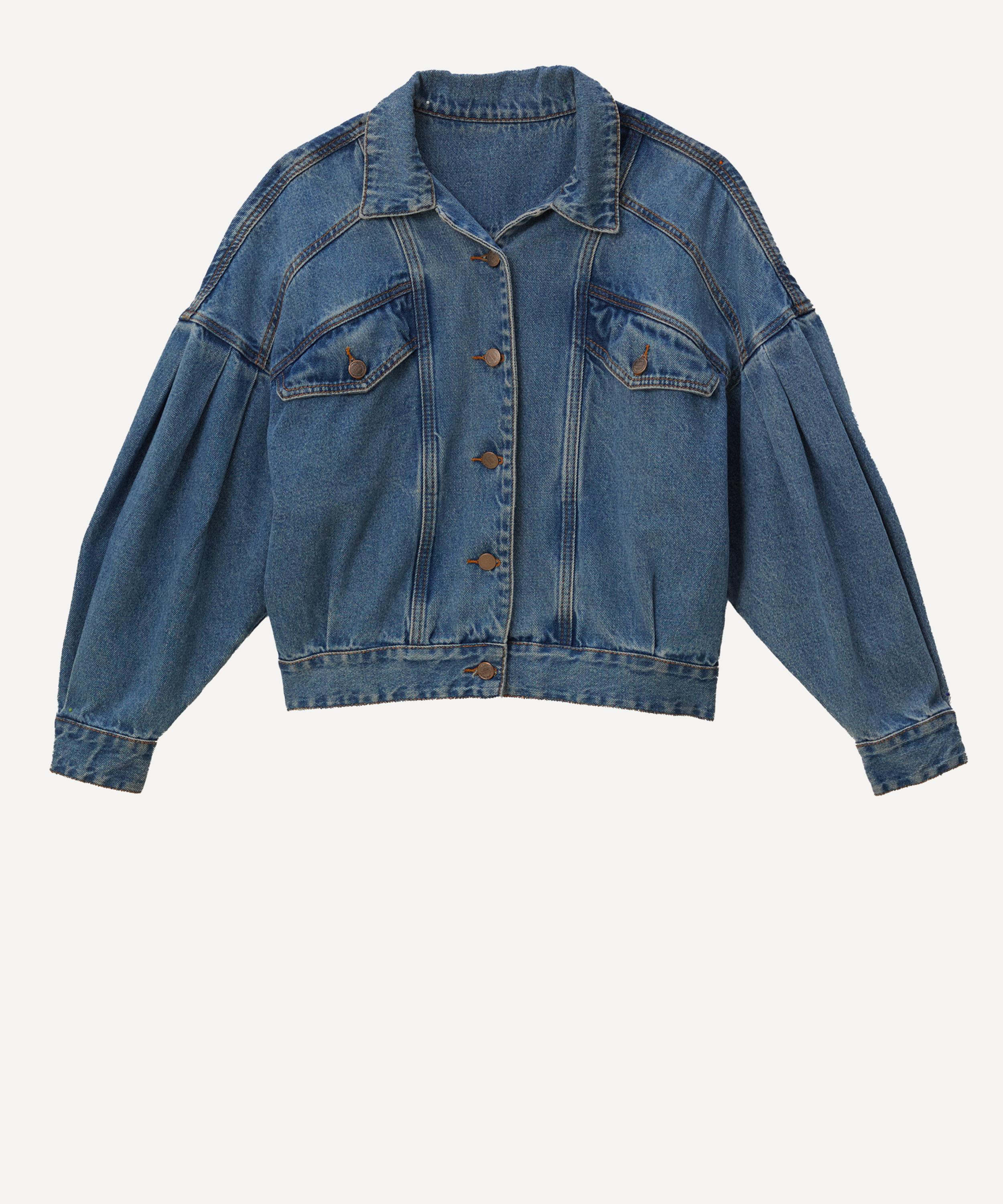 FARM Rio - Denim Bomber Mini Jacket