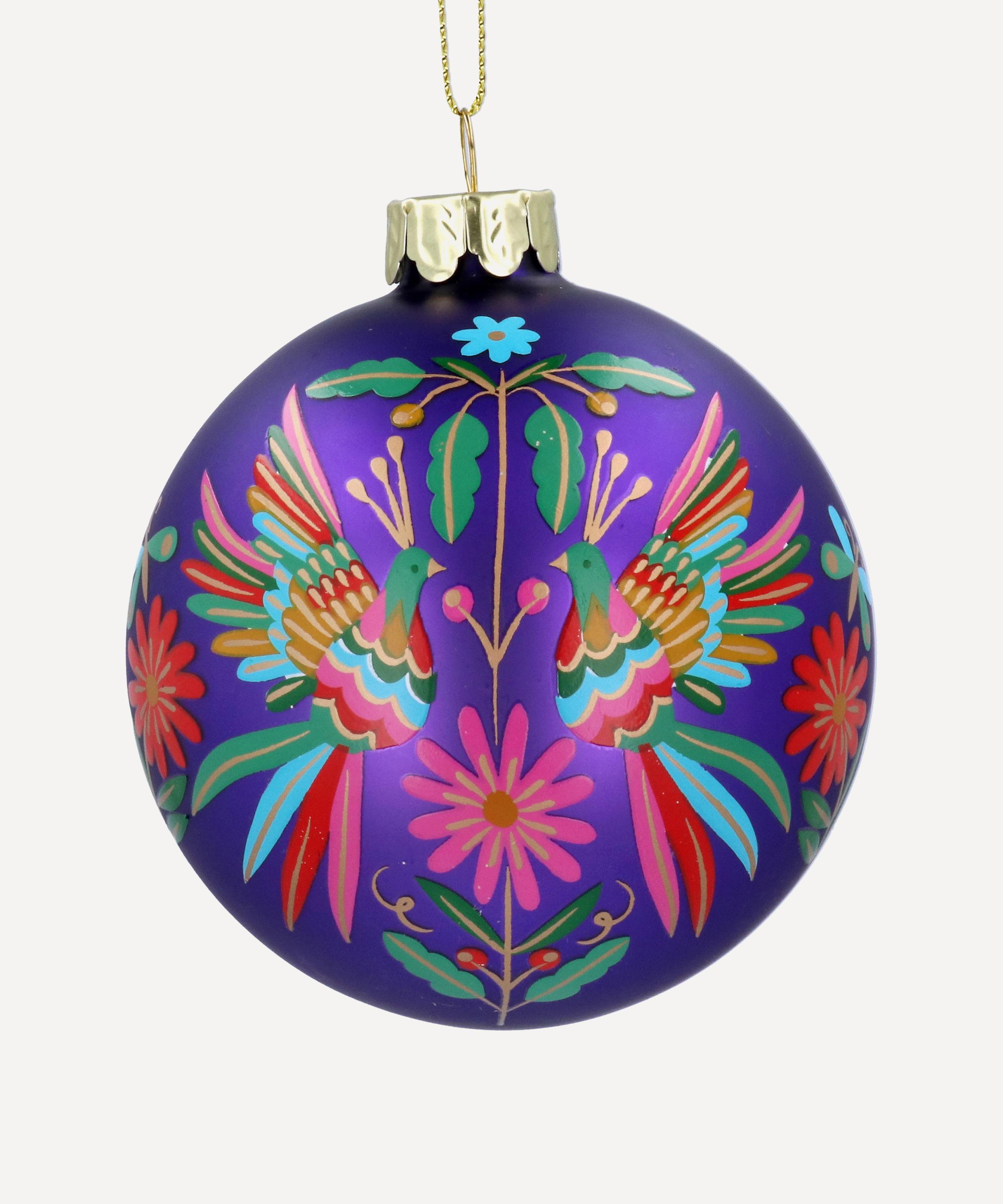 Christmas - Rainbow Birds Bauble