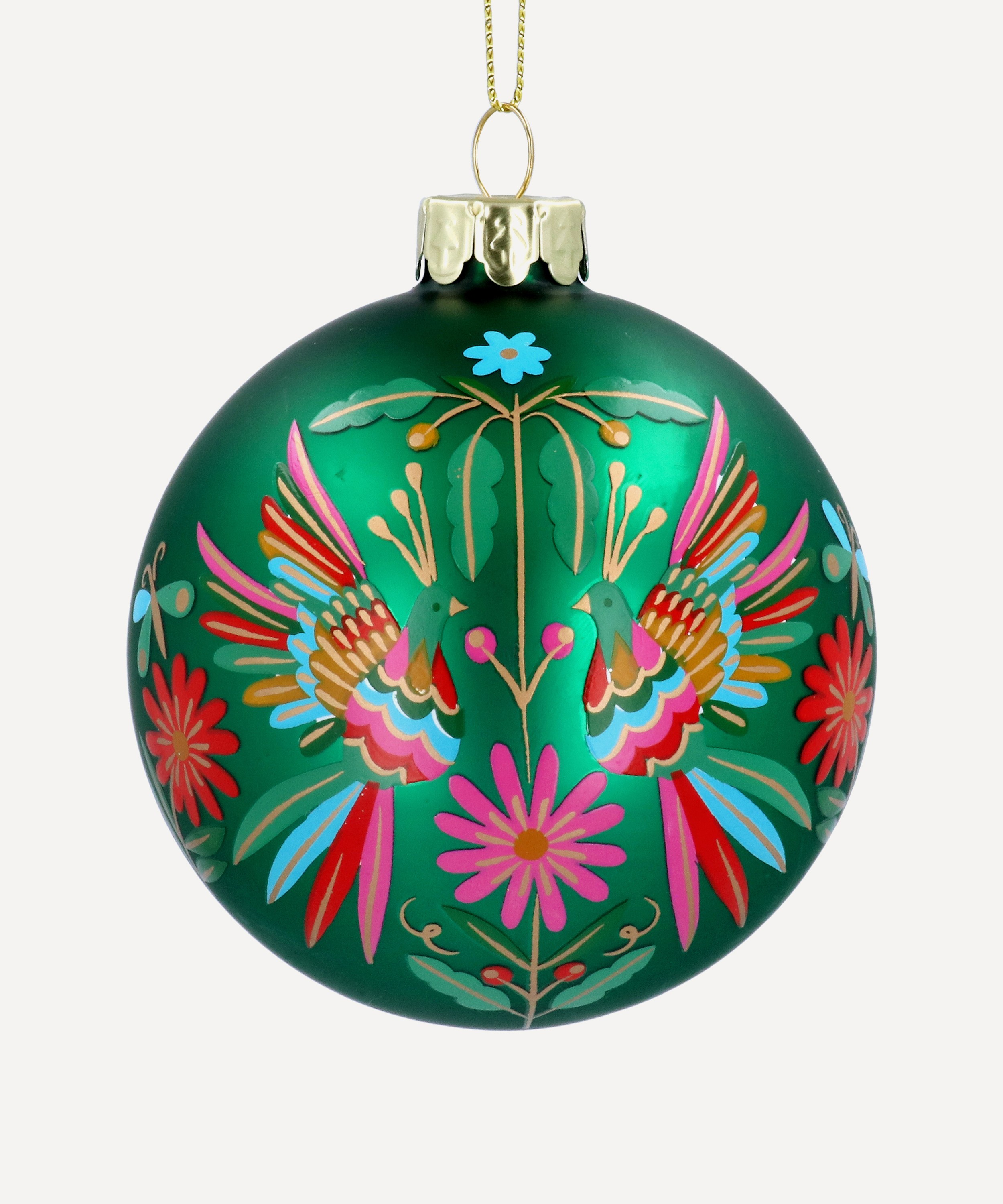 Christmas - Rainbow Birds Bauble image number 0