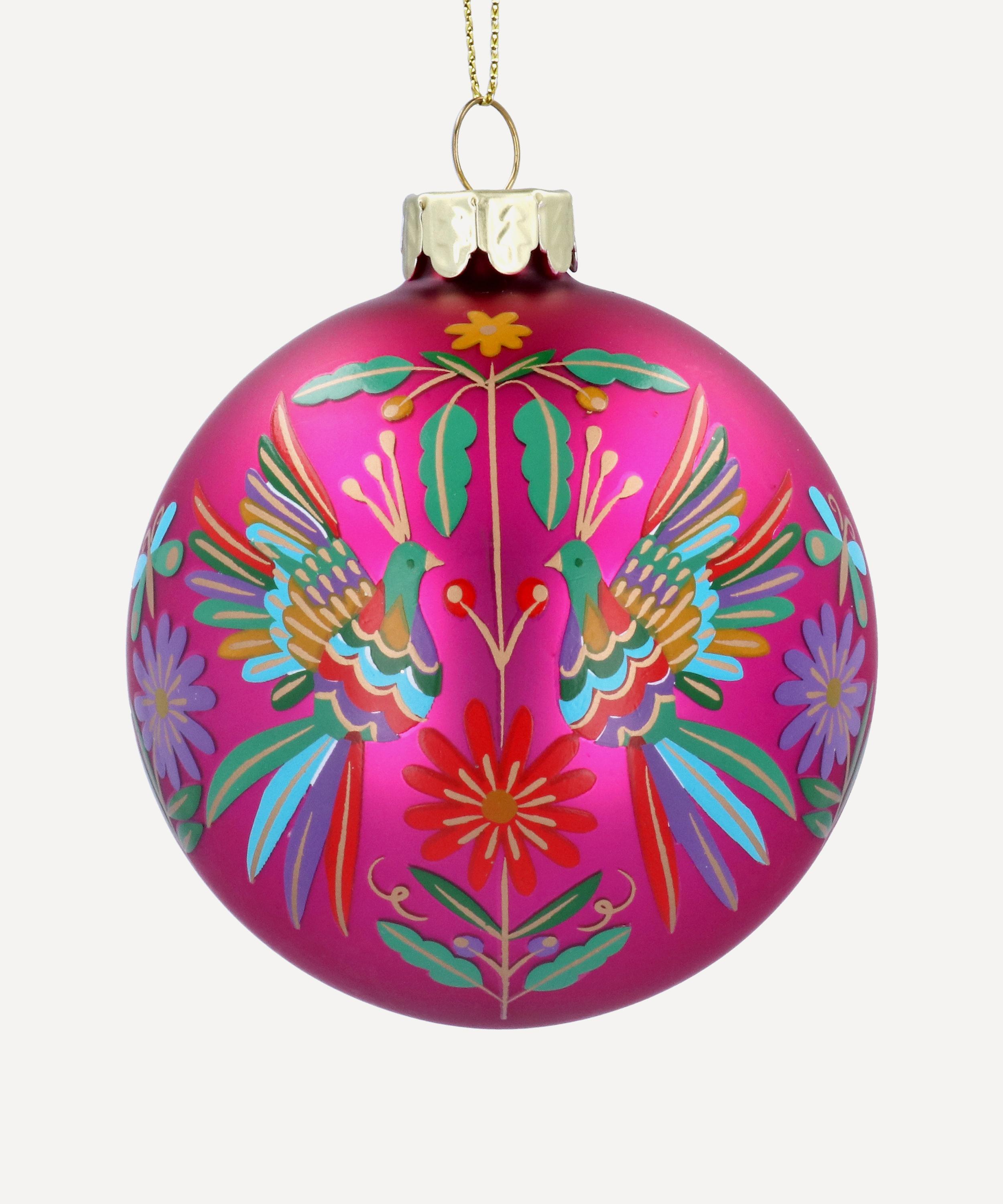 Christmas - Rainbow Birds Bauble image number 0