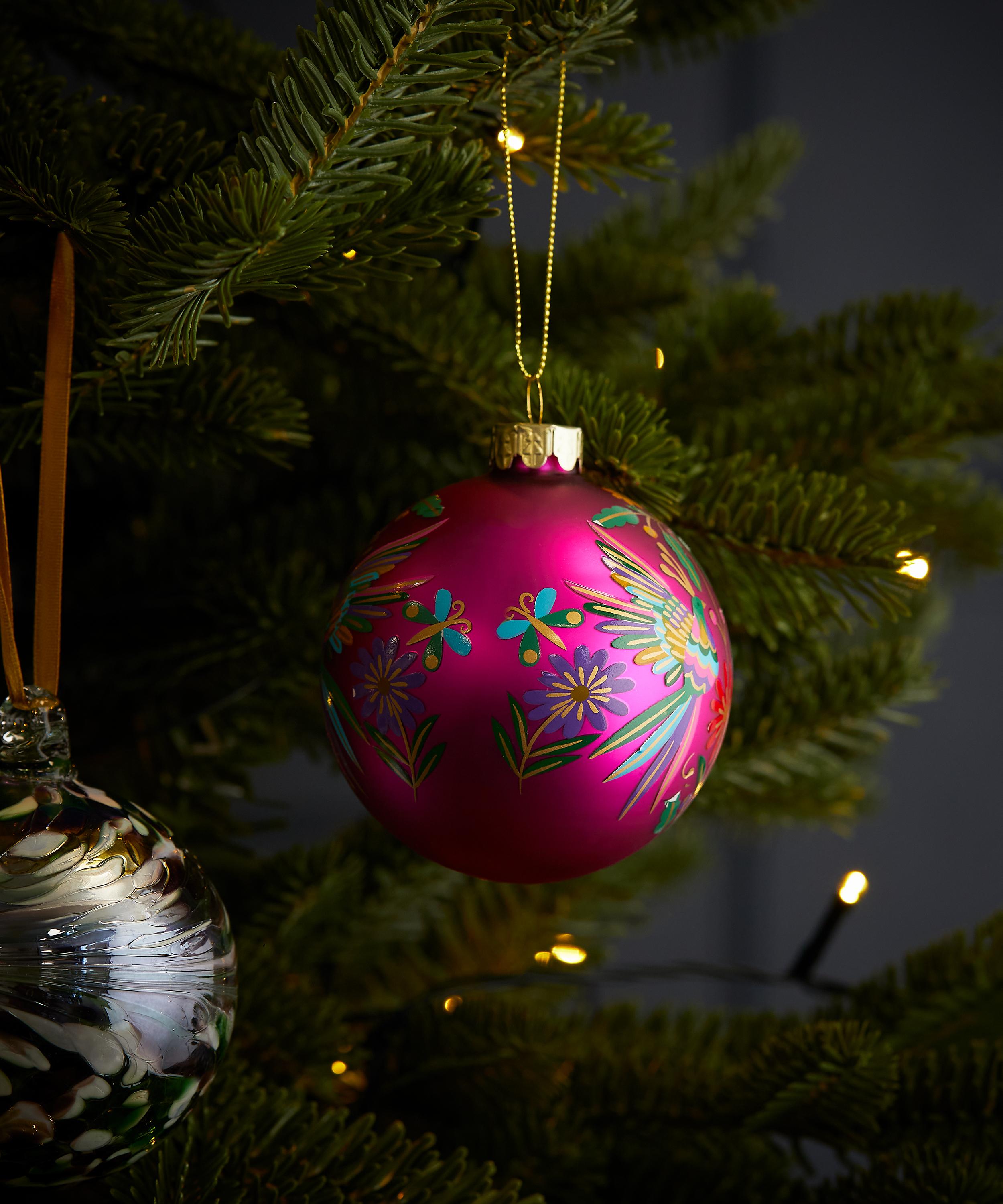 Christmas - Rainbow Birds Bauble image number 1