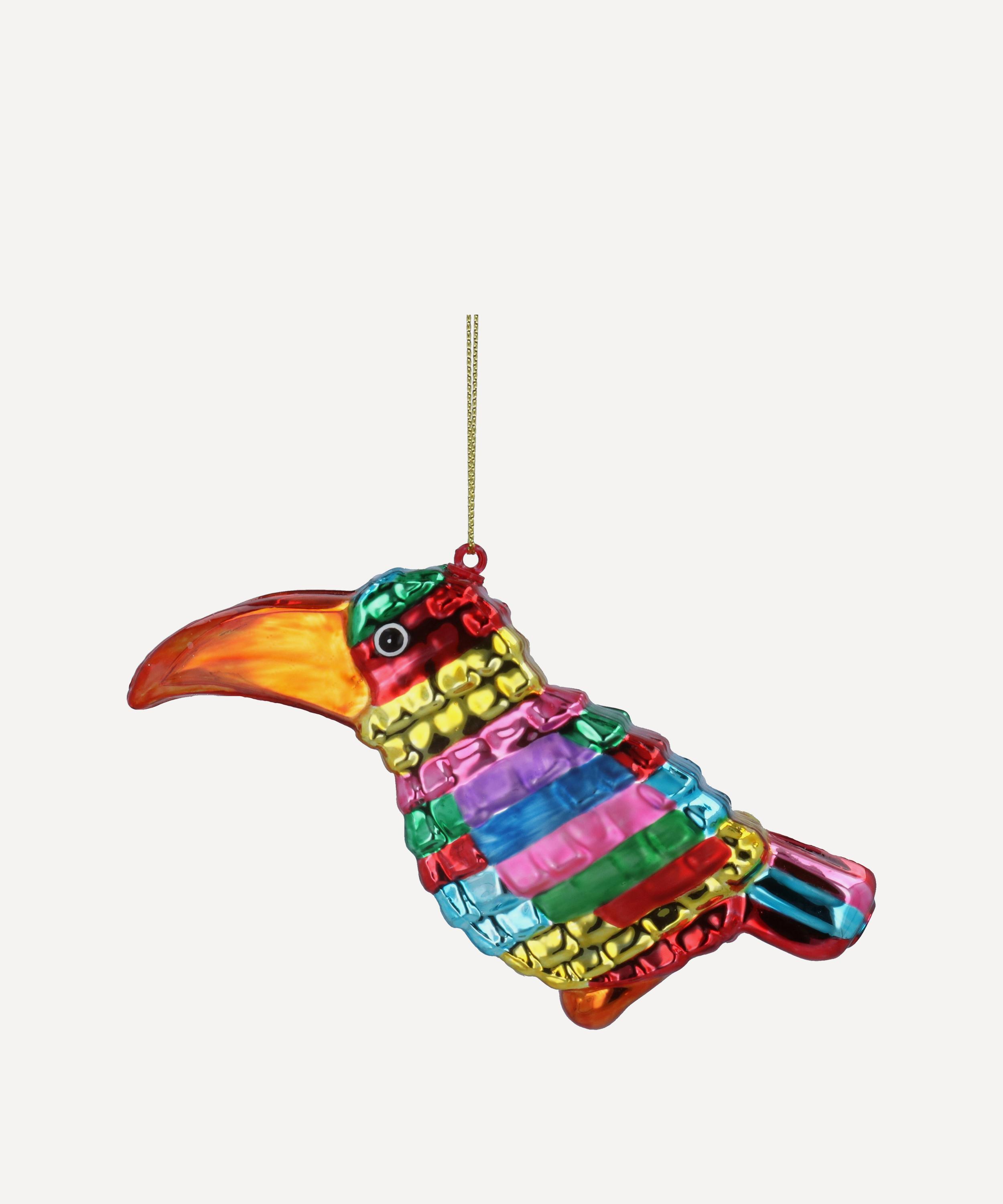 Christmas - Rainbow Toucan Ornament image number 0