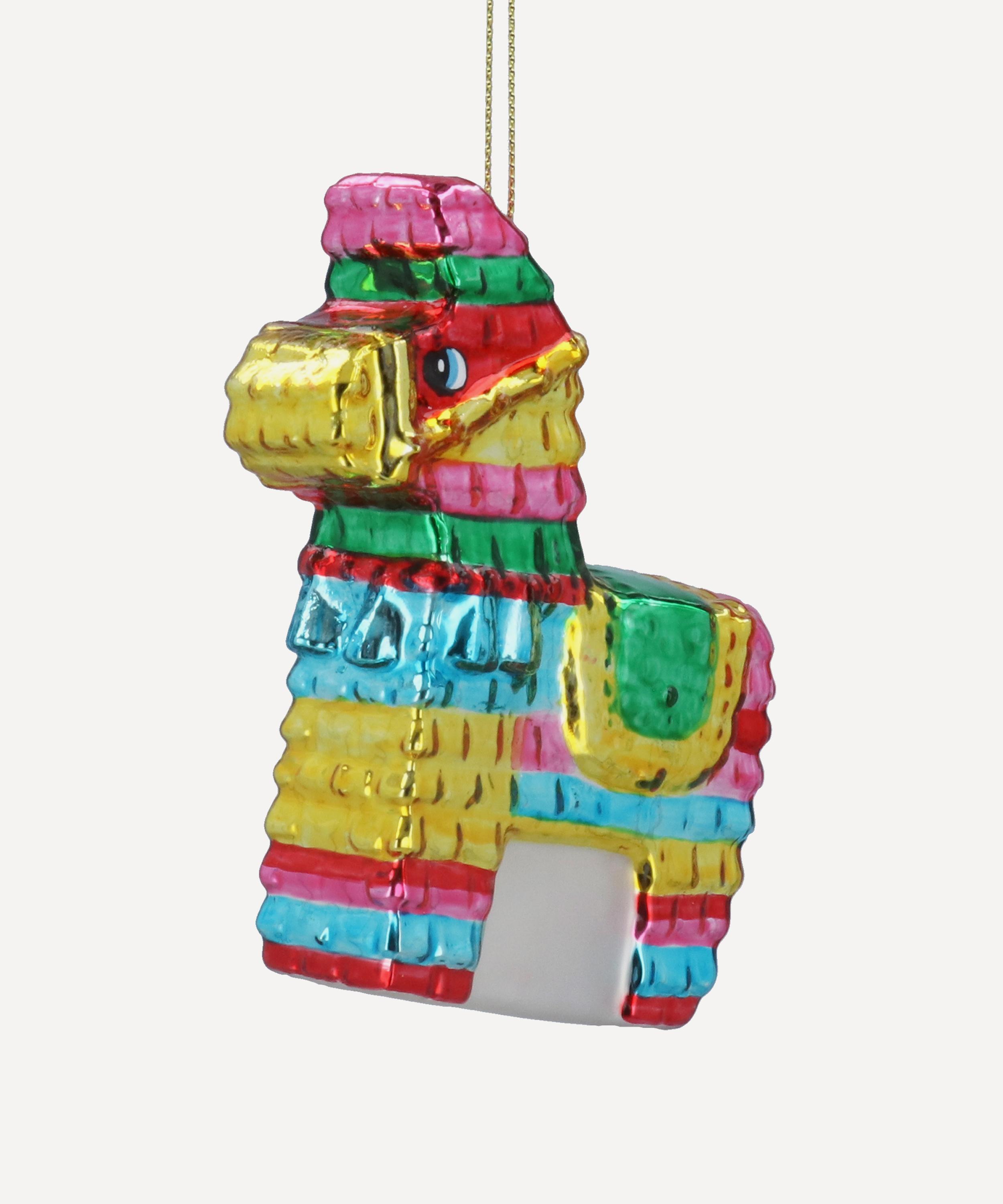 Christmas - Rainbow Piñata Ornament image number 0