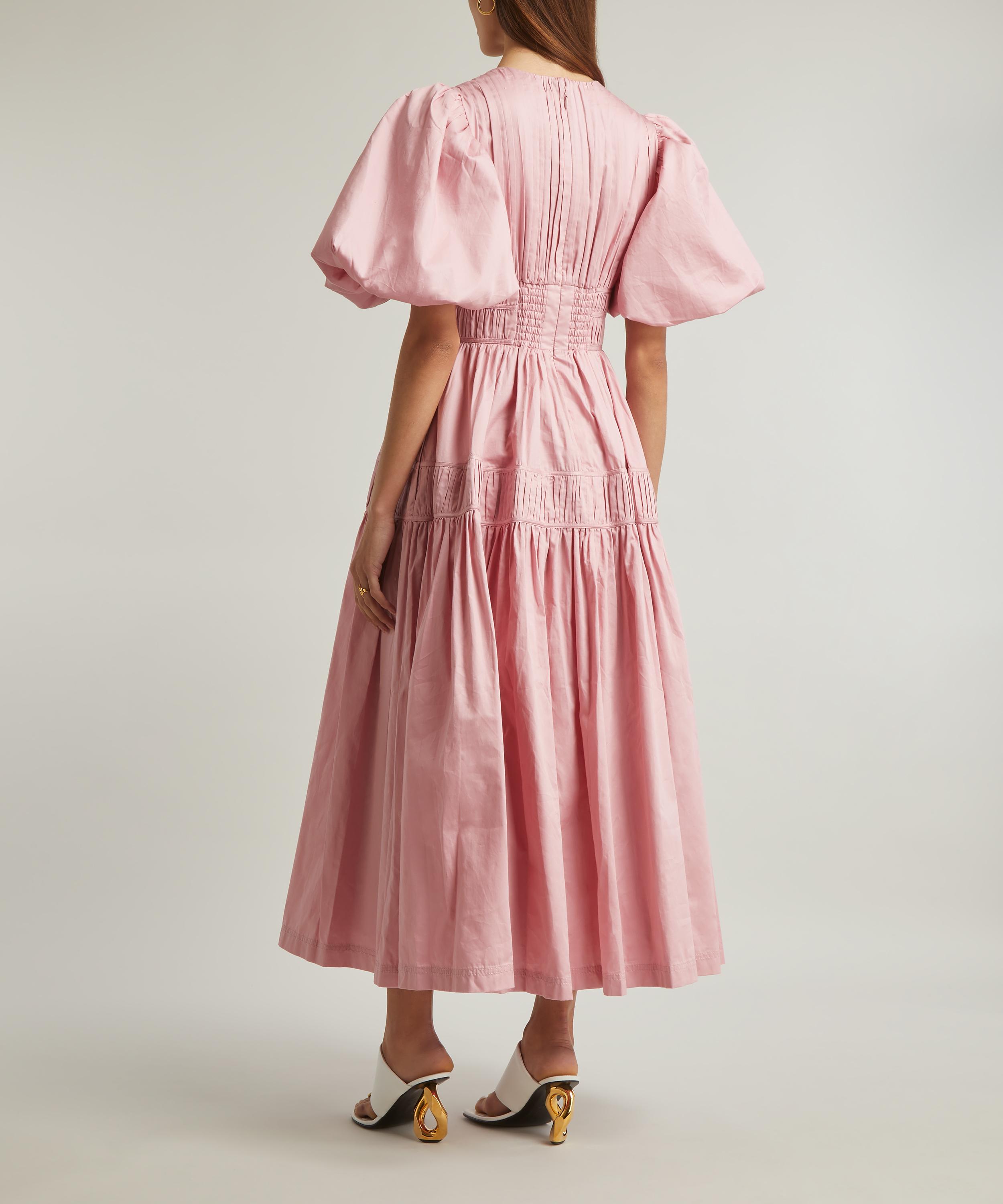Aje - Fallingwater Ruched Midi Dress image number 3