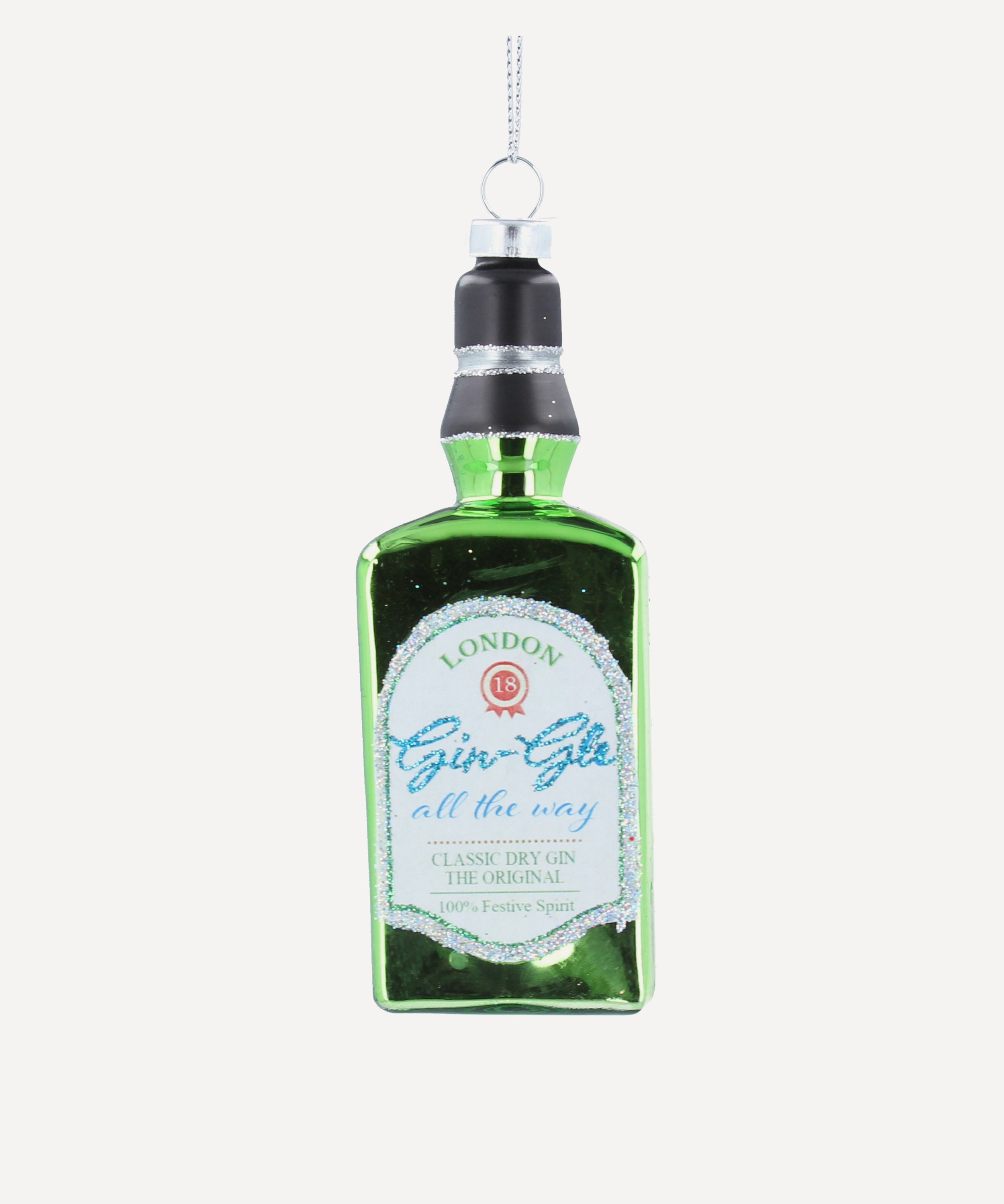 Christmas - Gin Bottle Ornament image number 0