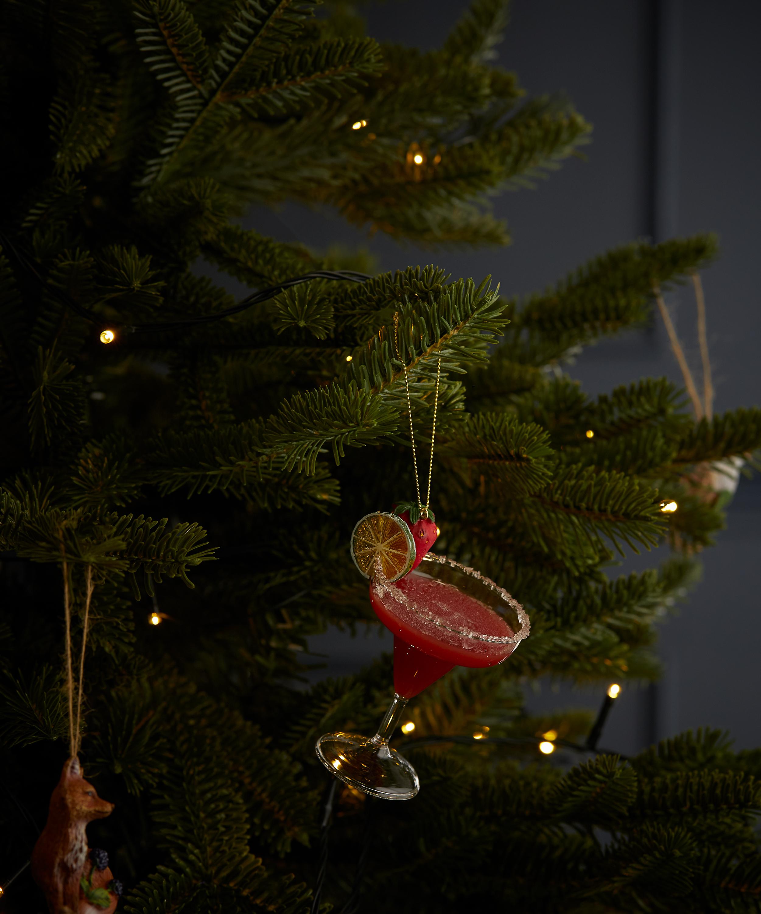 Christmas - Strawberry Daiquiri Ornament image number 1