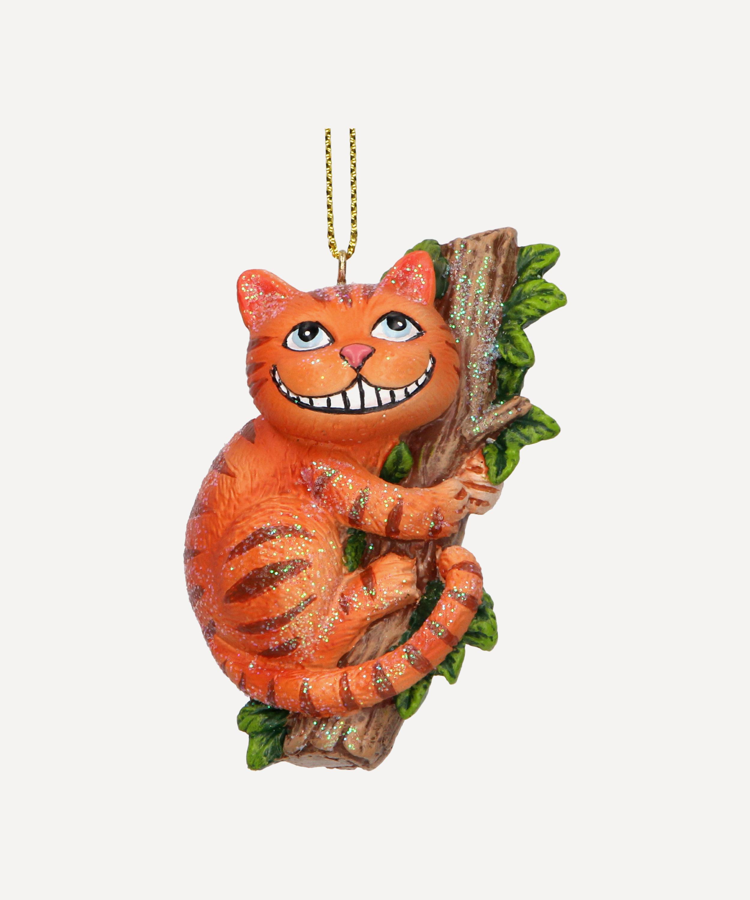 Christmas - Cheshire Cat Ornament image number 0