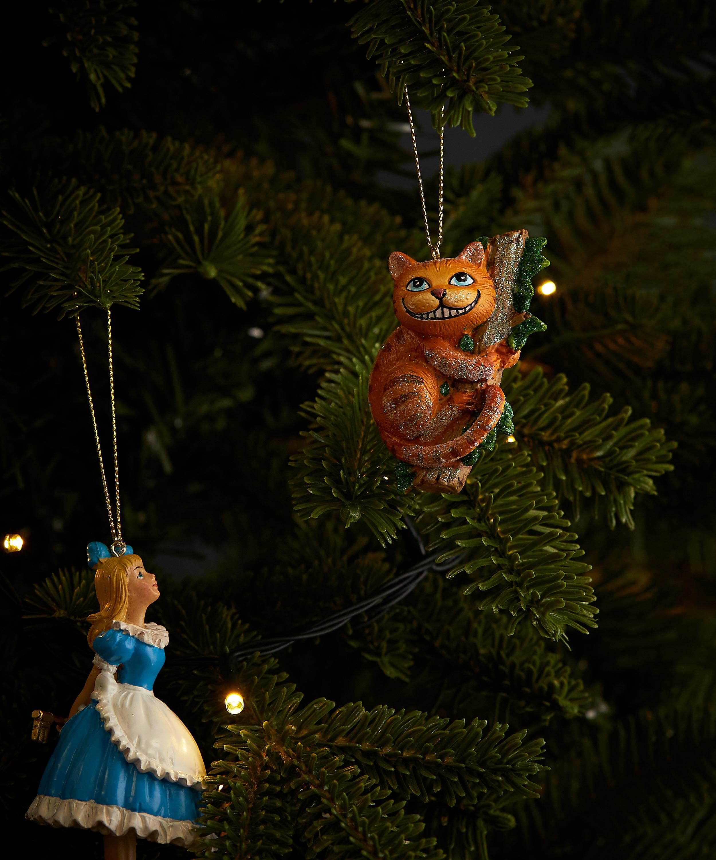 Christmas - Cheshire Cat Ornament image number 1