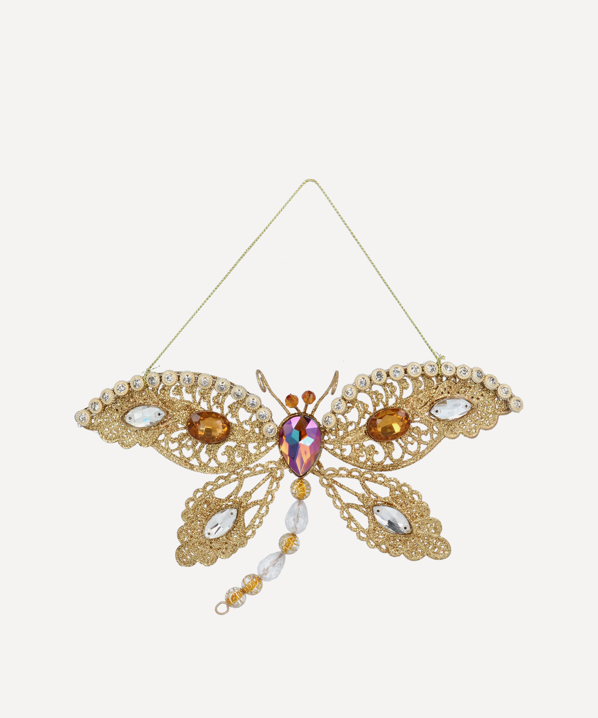 Christmas - Bejewelled Dragonfly Ornament