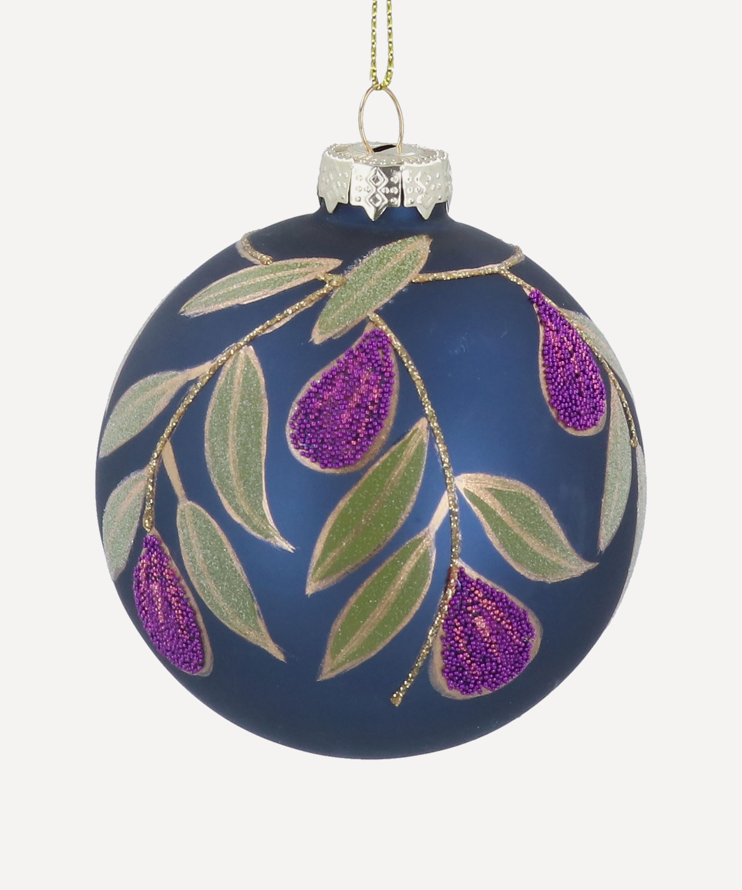 Christmas - Sparkly Fruit Bauble