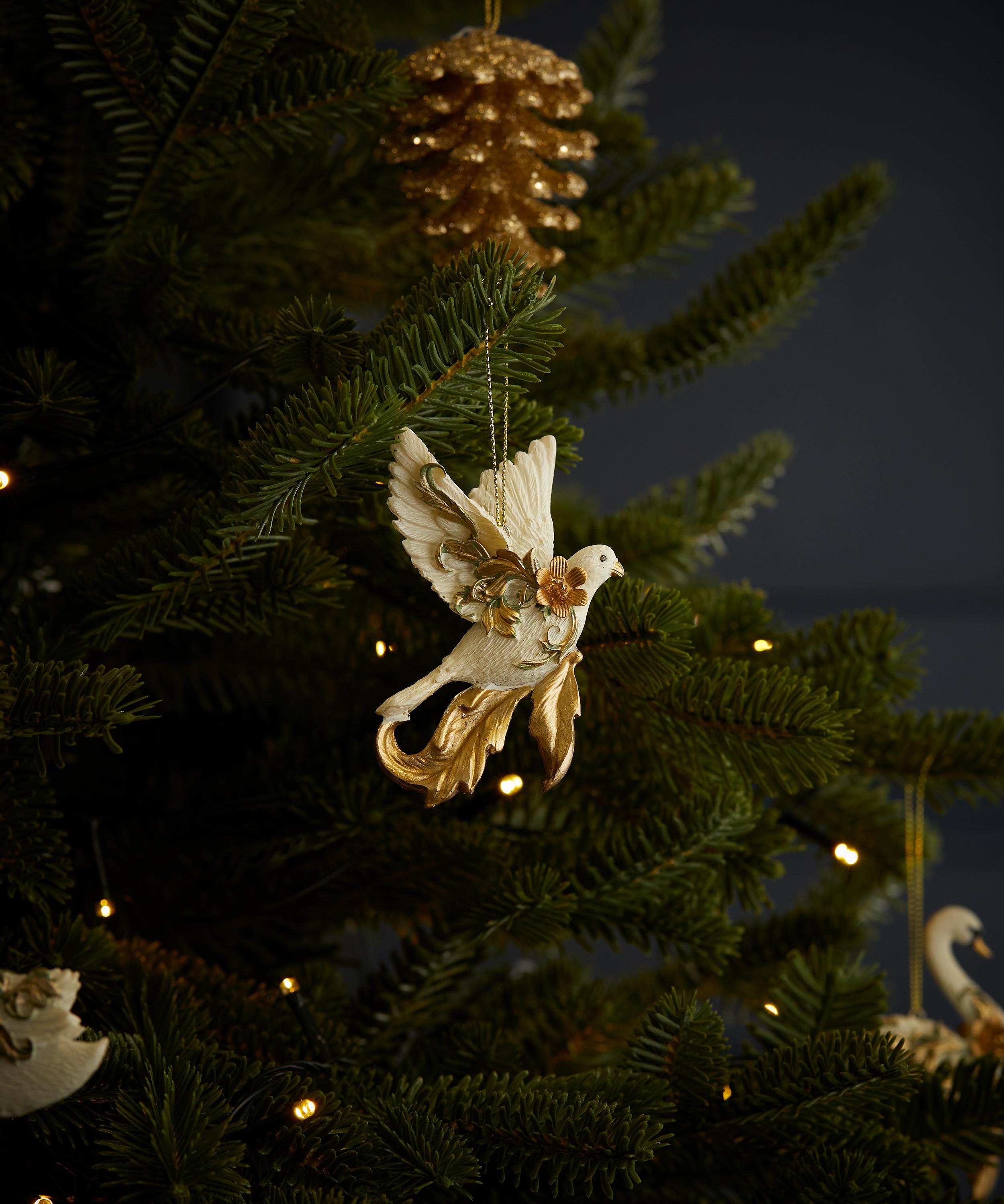 Christmas - Rococo Dove Ornament image number 1