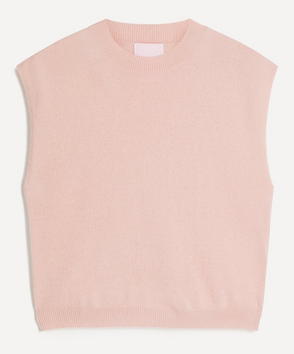 Crush Cashmere - Lucca Crew Neck Cashmere Tank image number null