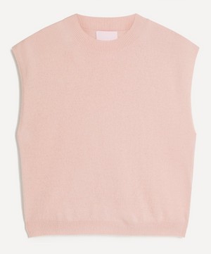 Crush Cashmere - Lucca Crew Neck Cashmere Tank image number 0