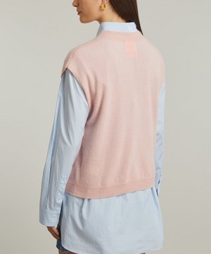 Crush Cashmere - Lucca Crew Neck Cashmere Tank image number 3