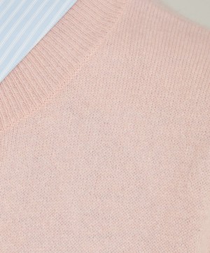 Crush Cashmere - Lucca Crew Neck Cashmere Tank image number 4