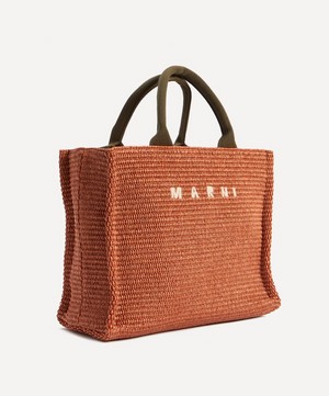 Marni - Small Basket Tote Bag image number 2