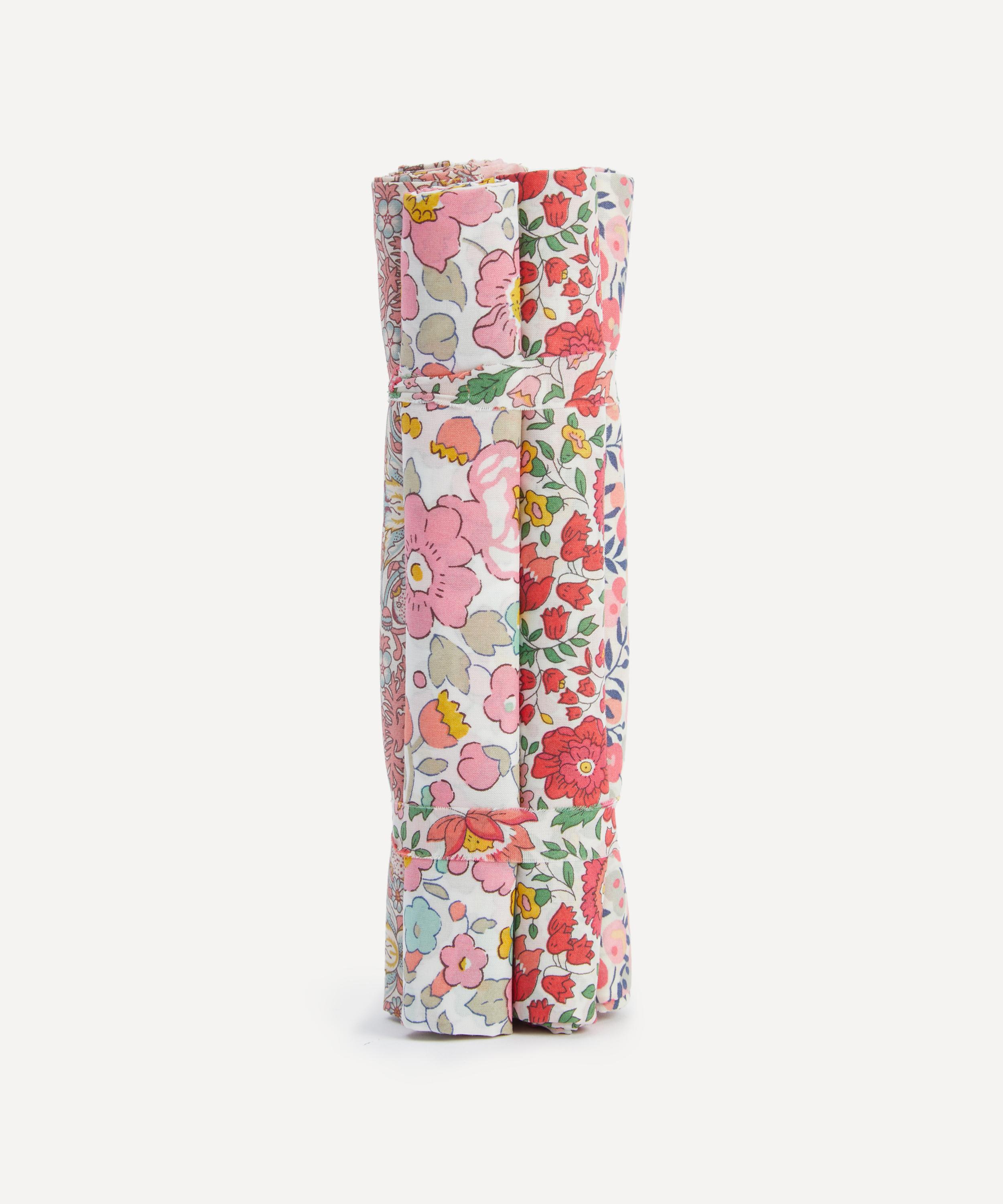 Liberty Fabrics - Pink Tana Lawn&trade; Cotton Fabric Bundle One Metre image number 1