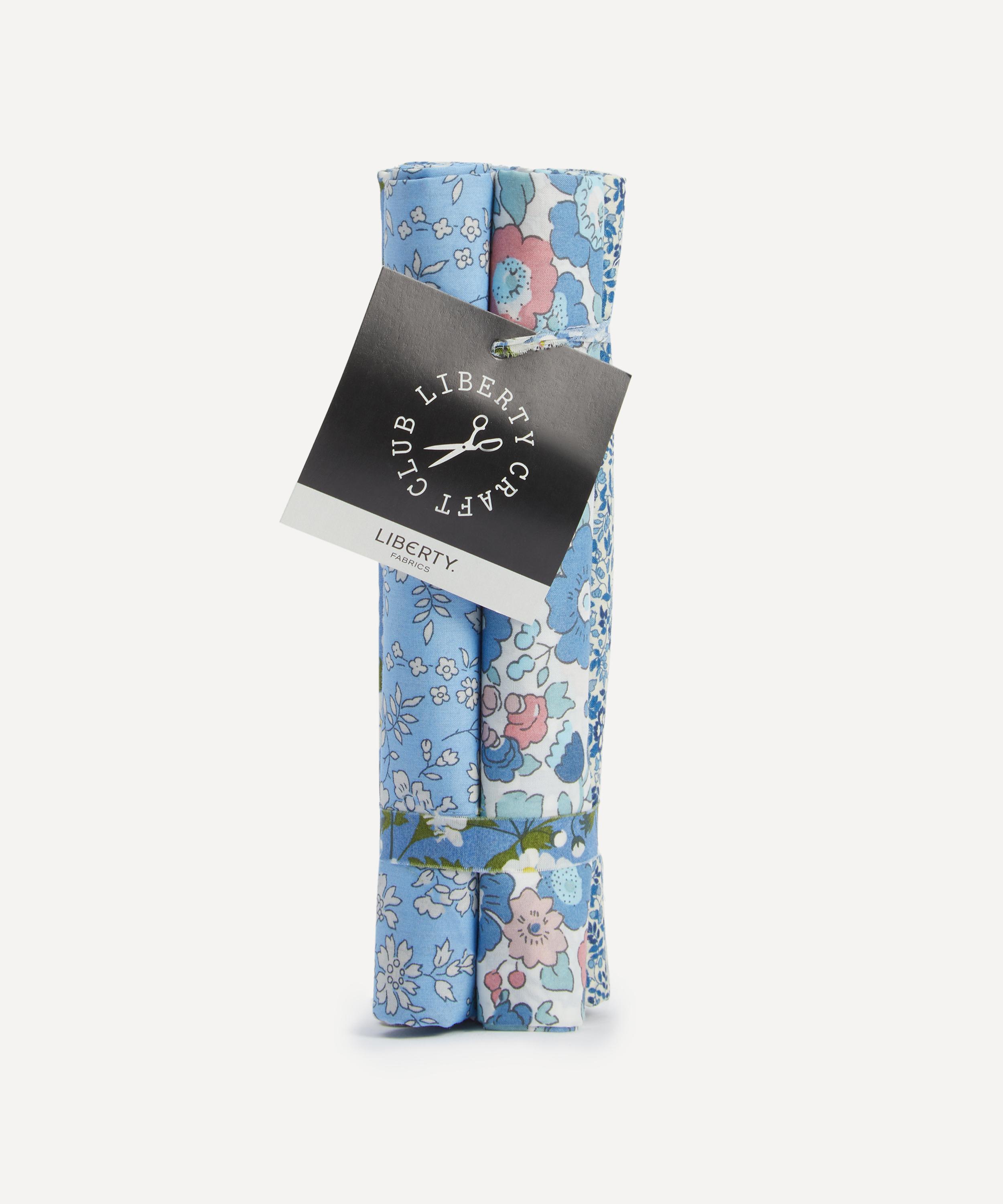 Liberty Fabrics - Blue Tana Lawn&trade; Cotton Fabric Bundle One Metre