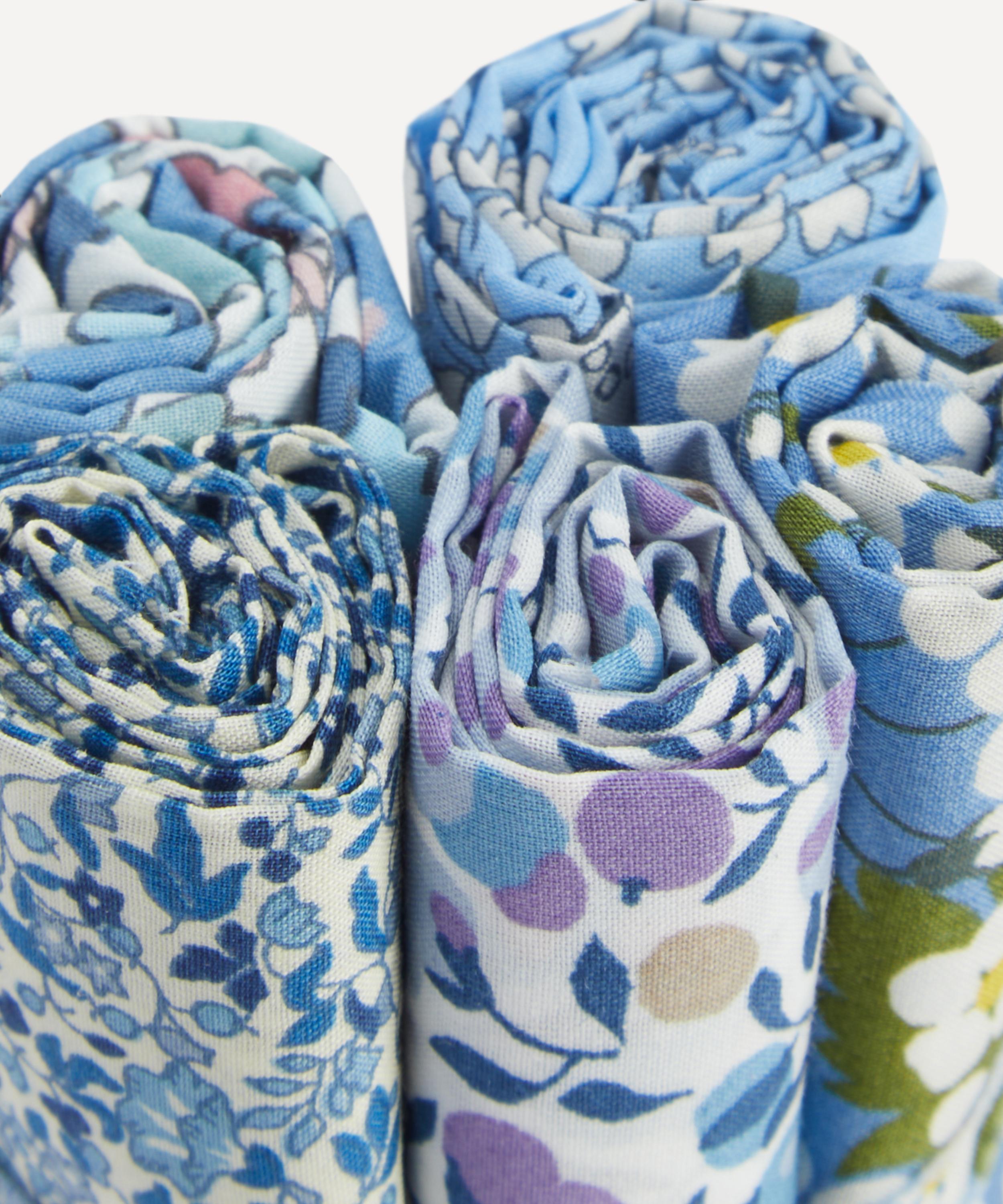 Liberty Fabrics - Blue Tana Lawn&trade; Cotton Fabric Bundle One Metre image number 2