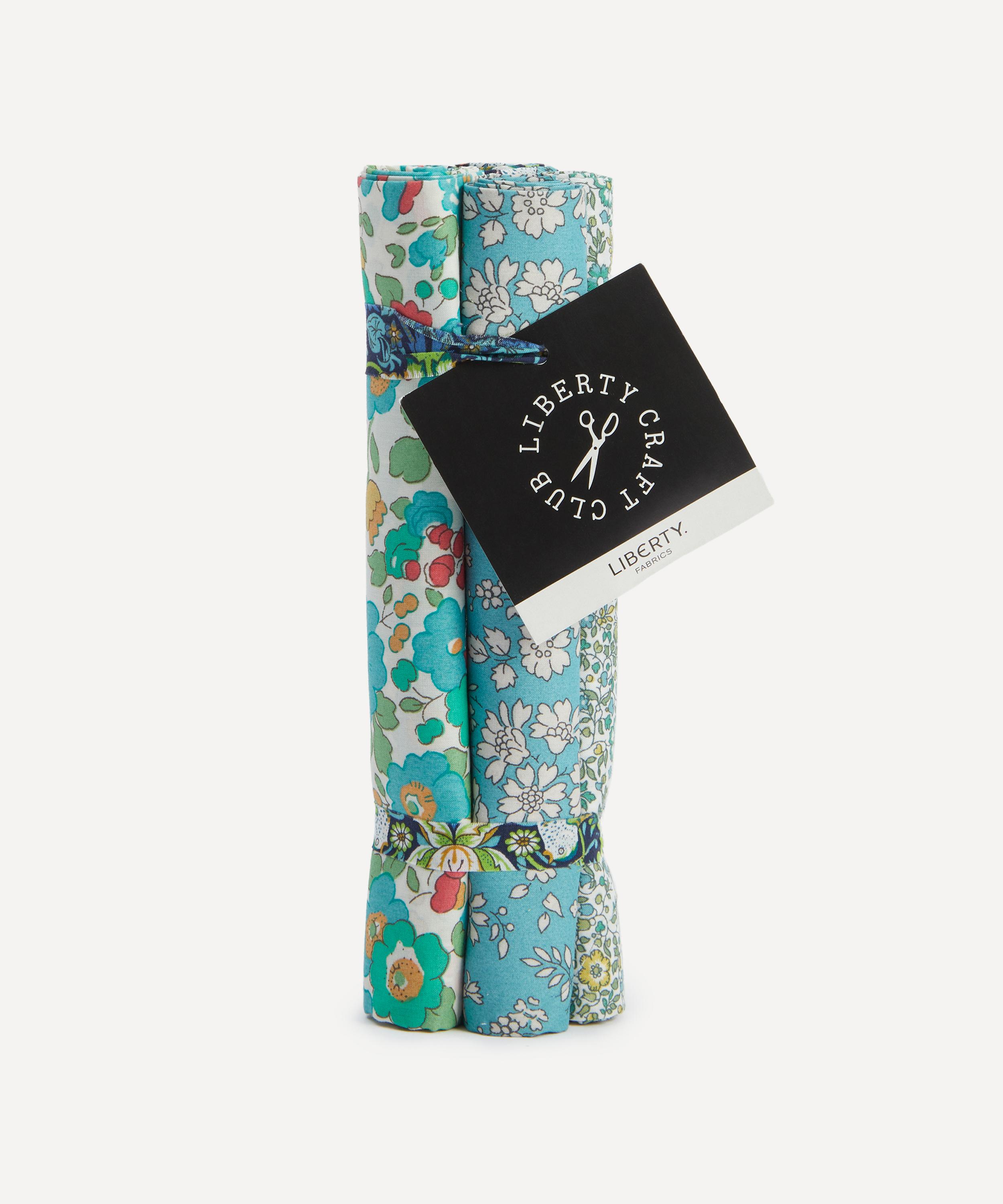 Liberty Fabrics - Green Tana Lawn&trade; Cotton Fabric Bundle One Metre