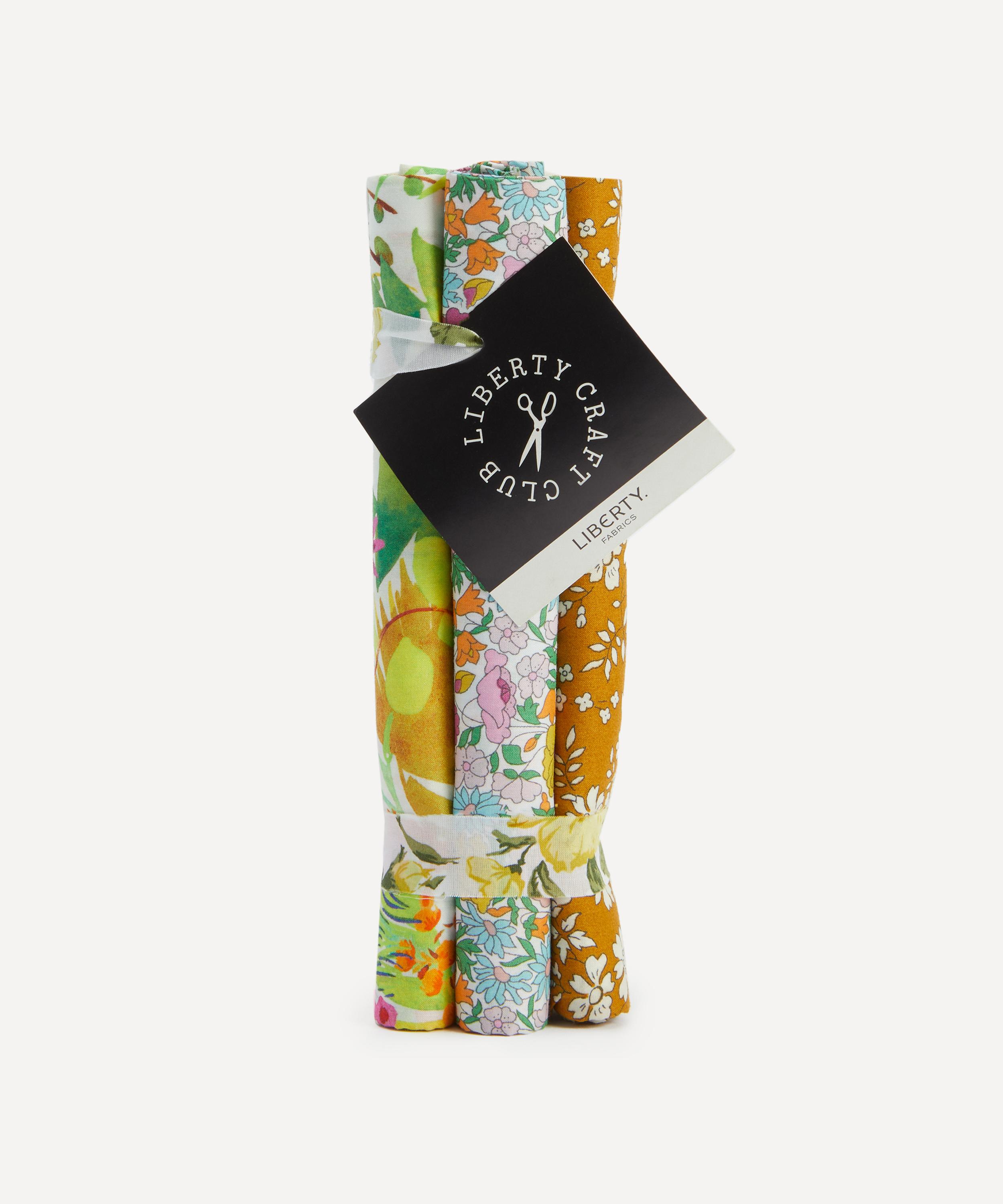 Liberty Fabrics - Yellow Tana Lawn&trade; Cotton Fabric Bundle One Metre