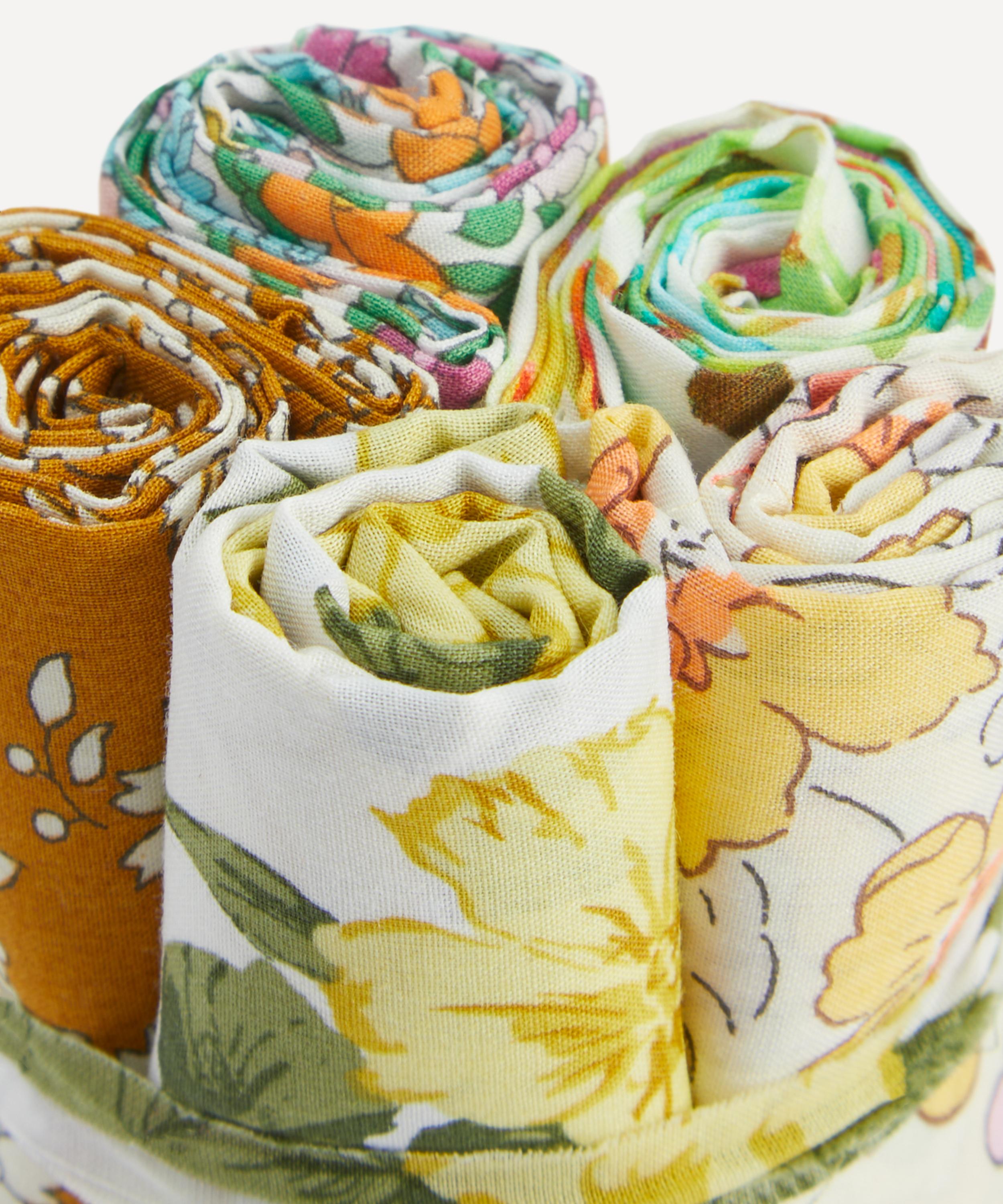Liberty Fabrics - Yellow Tana Lawn&trade; Cotton Fabric Bundle One Metre image number 2