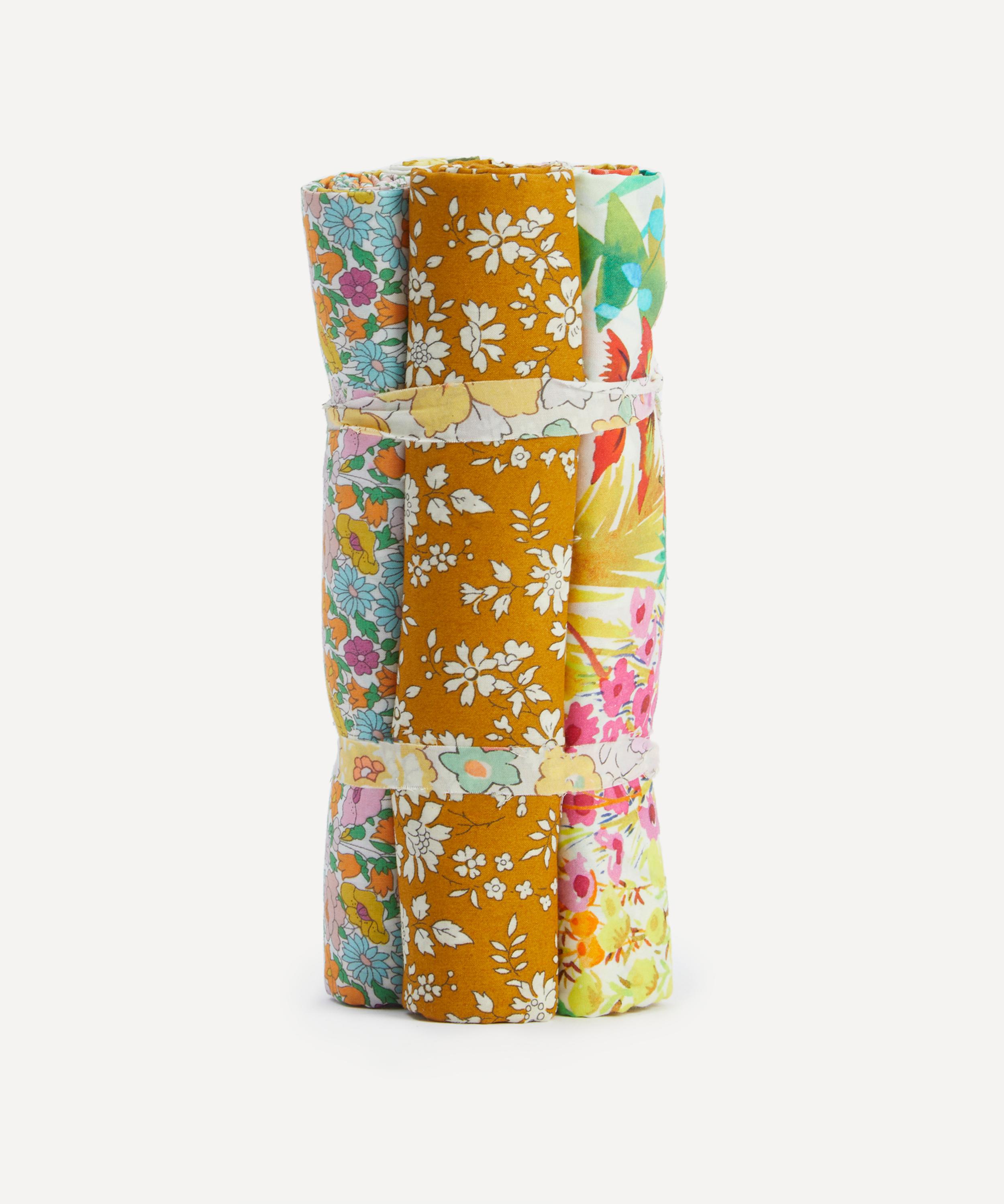 Liberty Fabrics - Yellow Tana Lawn™ Cotton Fabric Bundle Two Metres image number 1