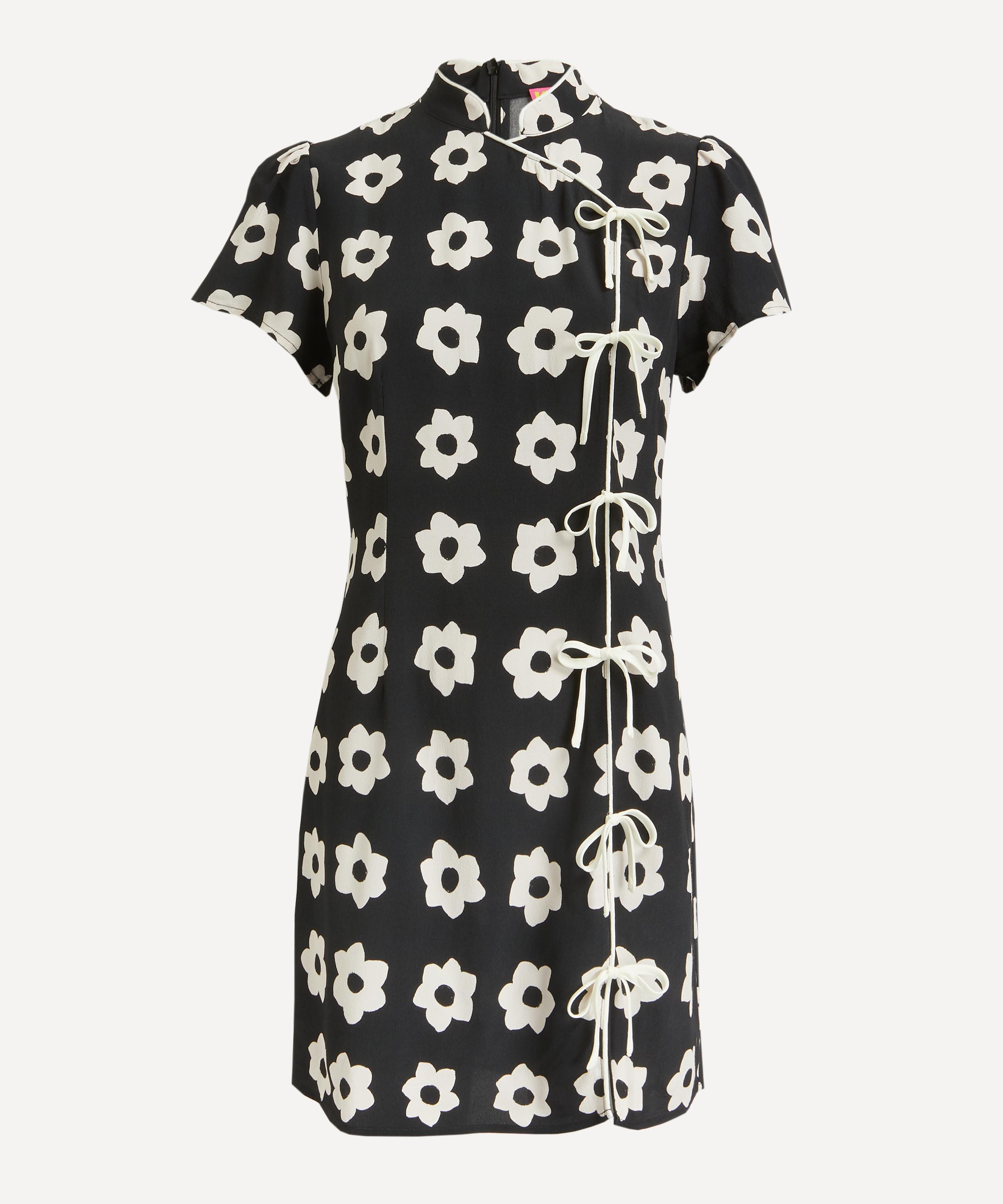 KITRI - Harlow Blurred Flowers Mini-Dress image number 0