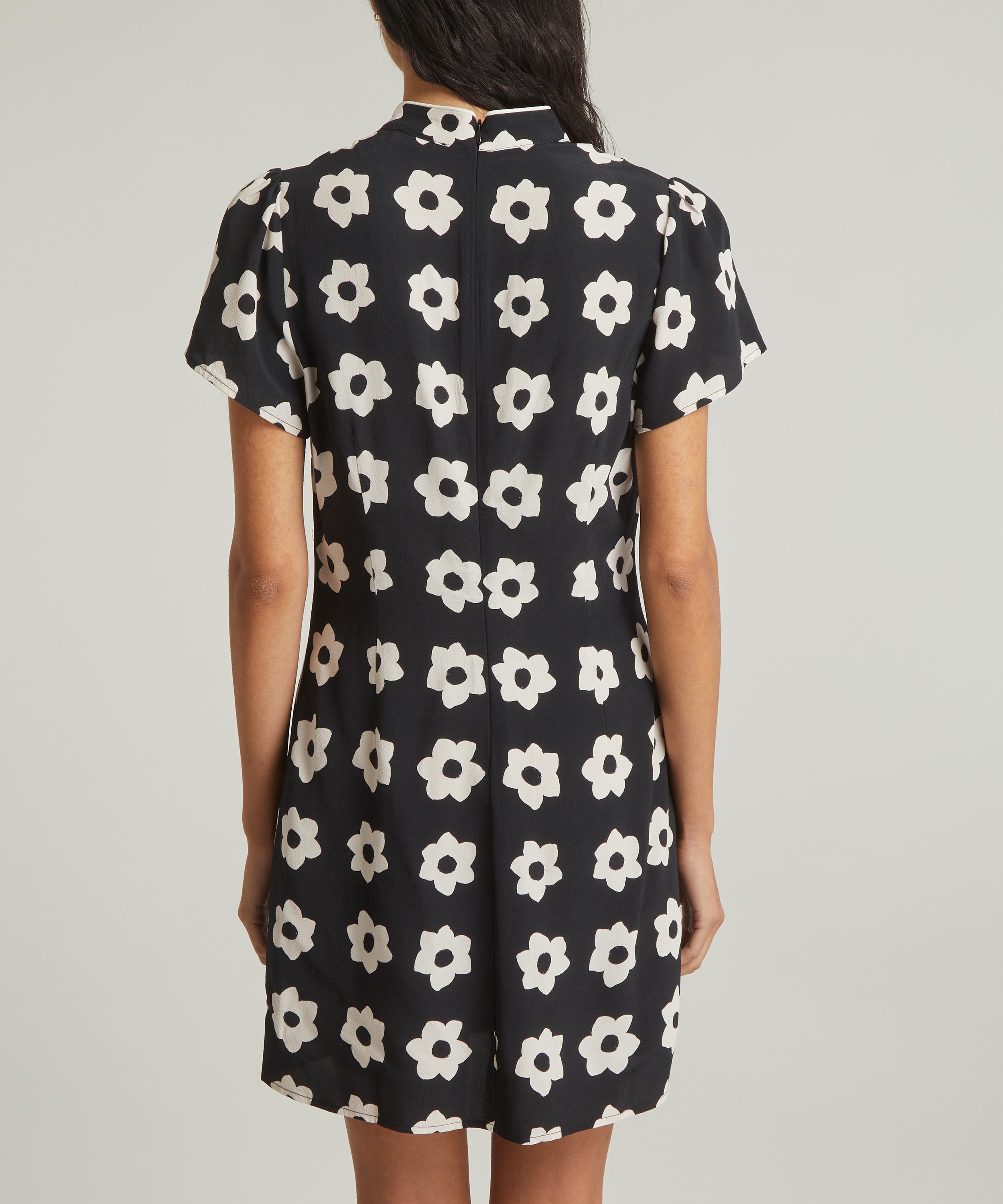 KITRI - Harlow Blurred Flowers Mini-Dress image number 3