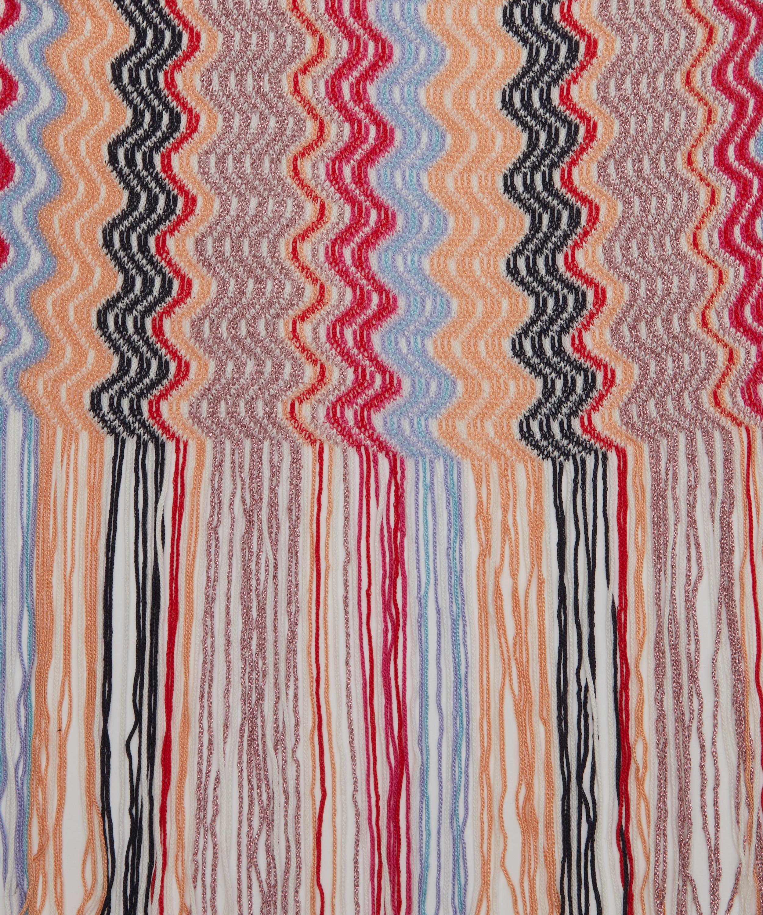 Missoni - Zig-Zag Long Fringed Scarf image number 2