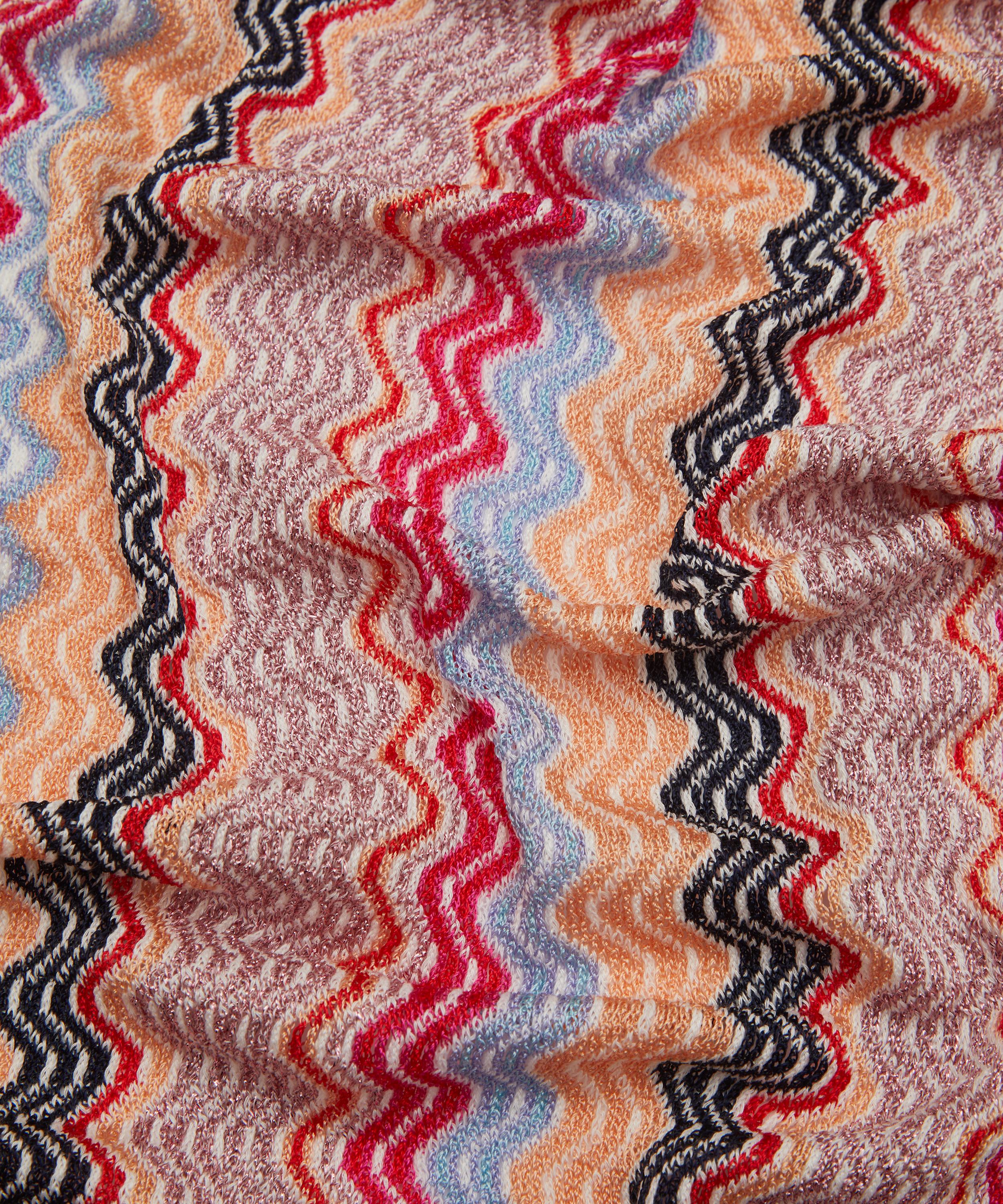 Missoni - Zig-Zag Long Fringed Scarf image number 3