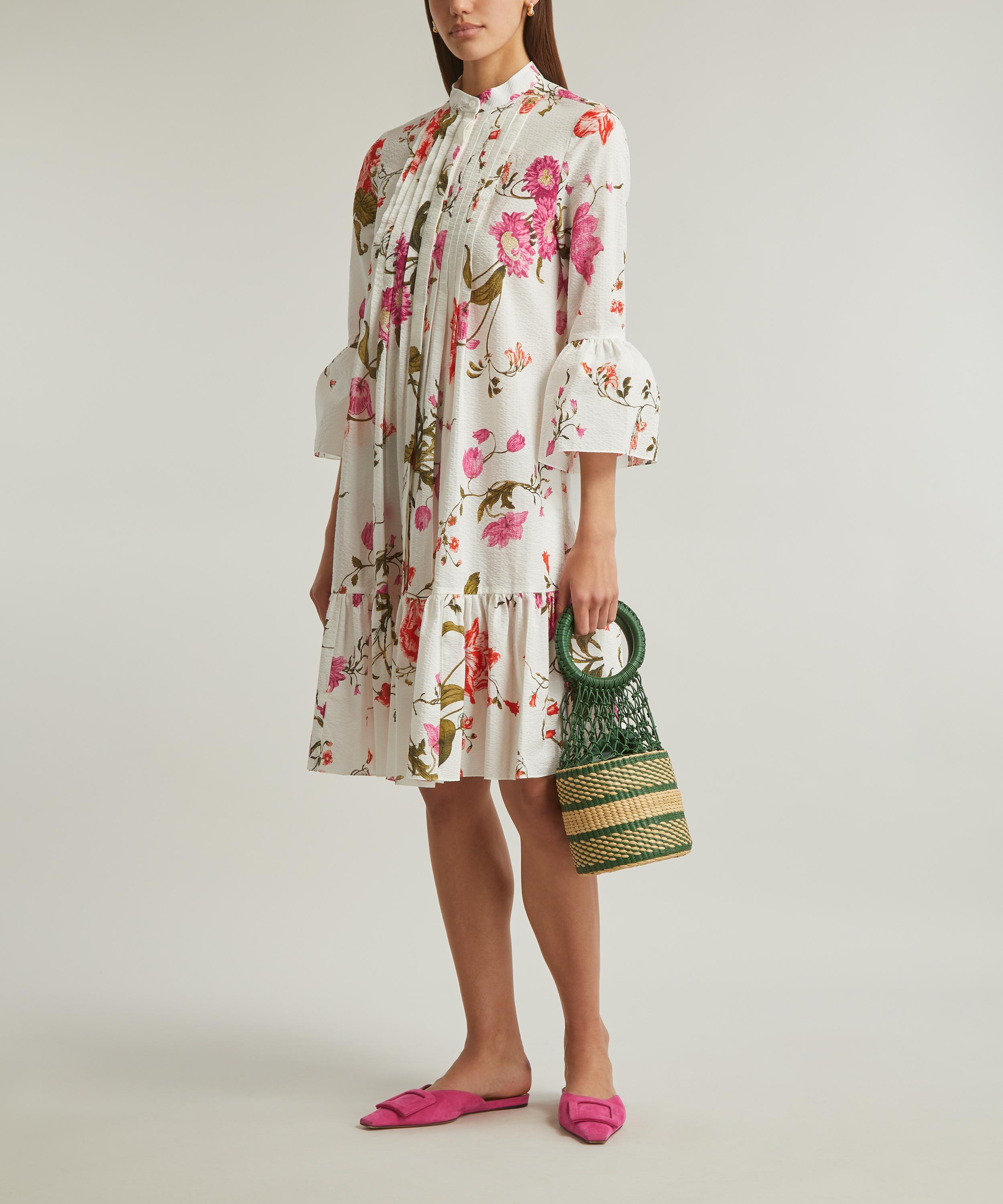 Erdem - Tiered Cotton Shirtdress image number 1