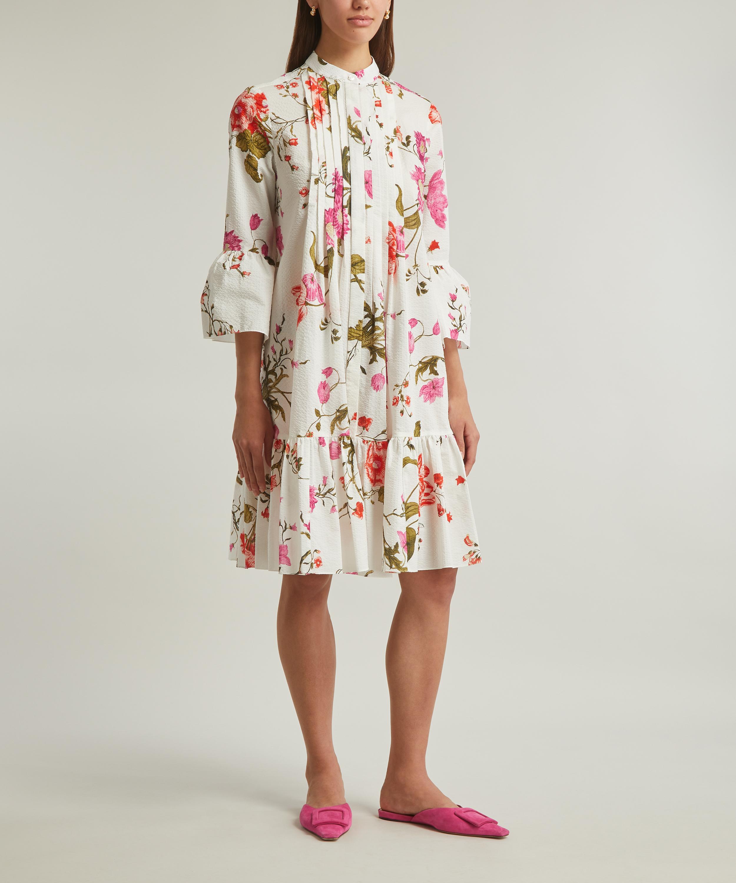 Erdem - Tiered Cotton Shirtdress image number 2