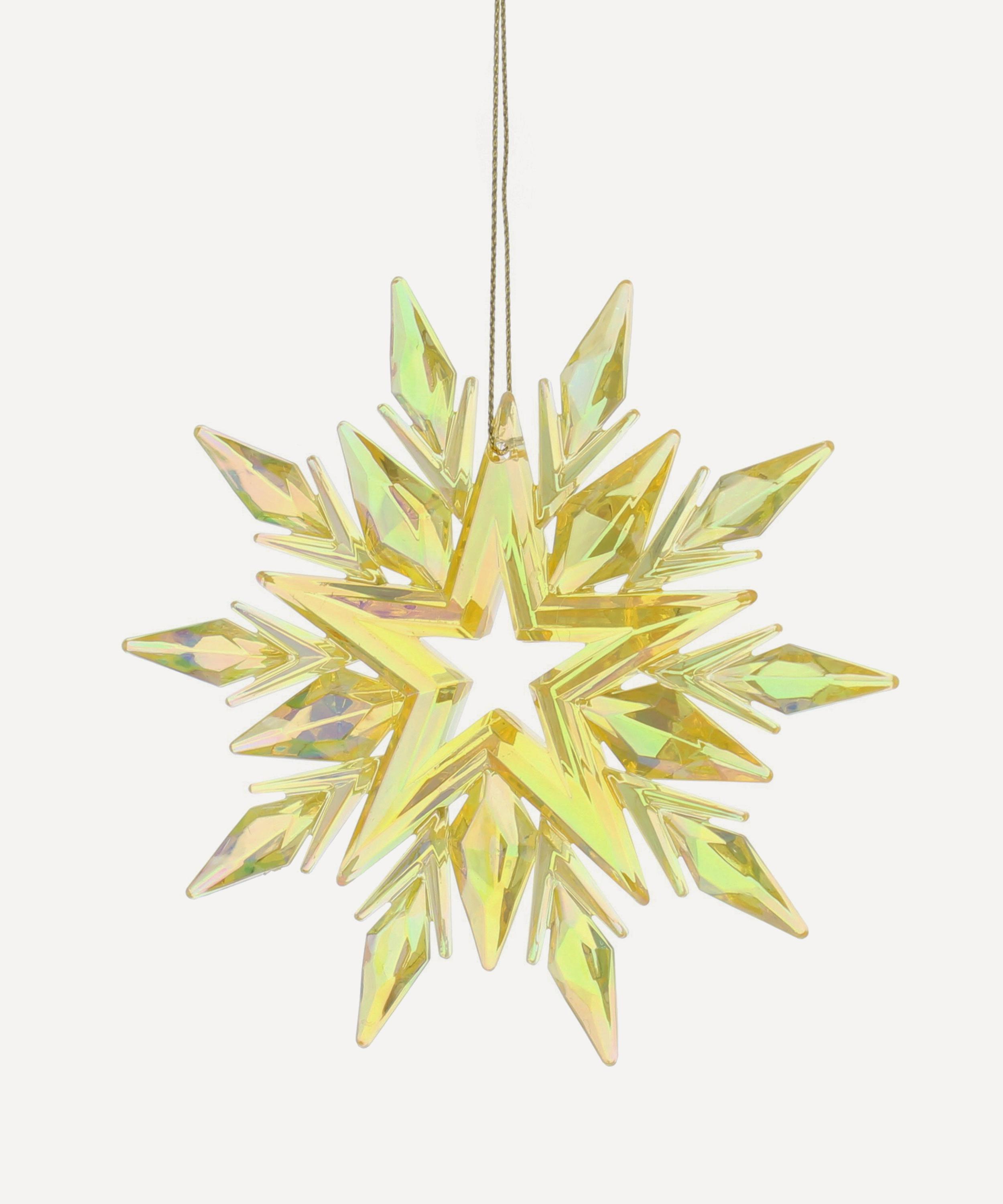 Christmas - Iridescent Starburst Ornament image number 0